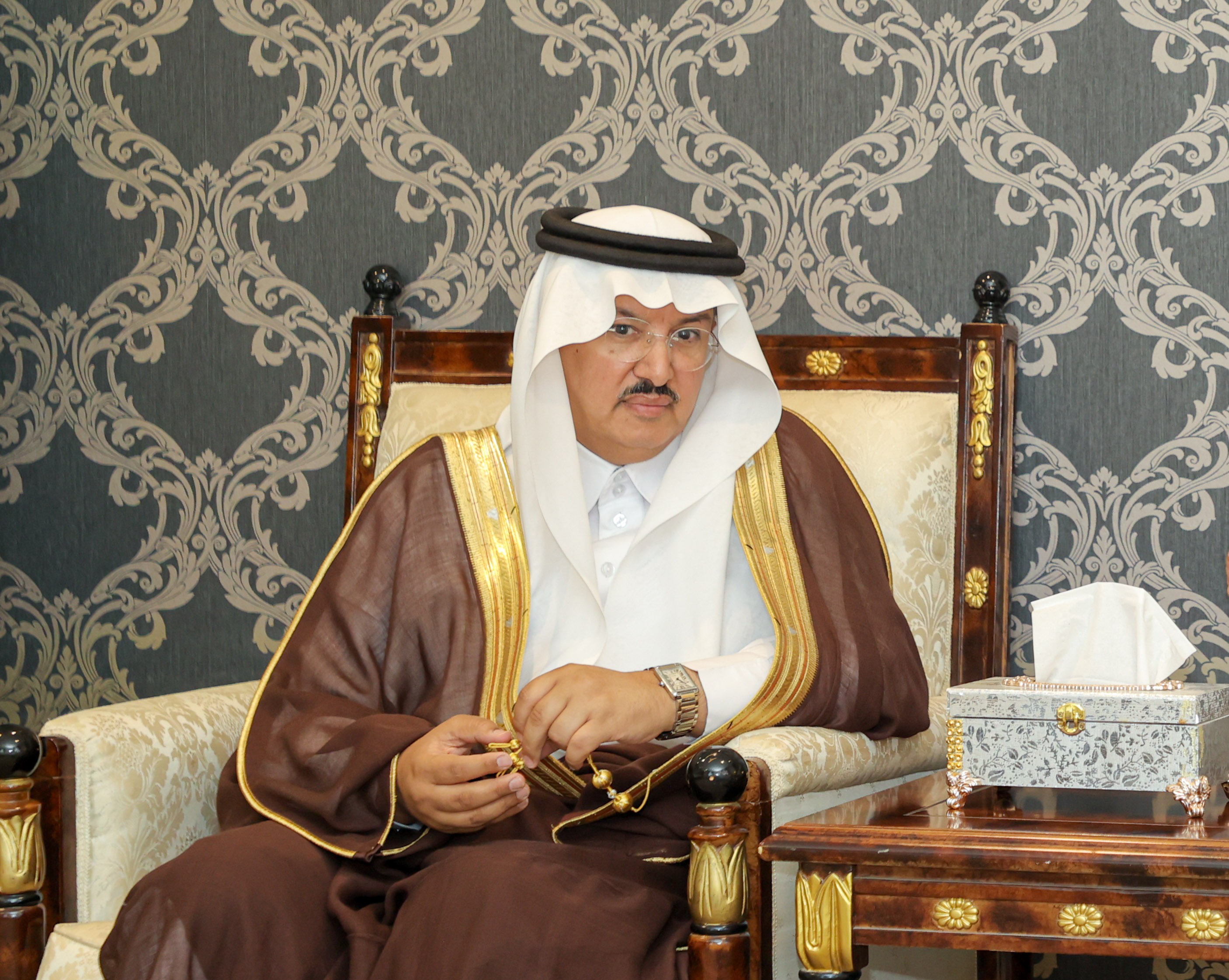 محافظ المجمعة يستقبل مجلس إدارة نادي الفيحاء
