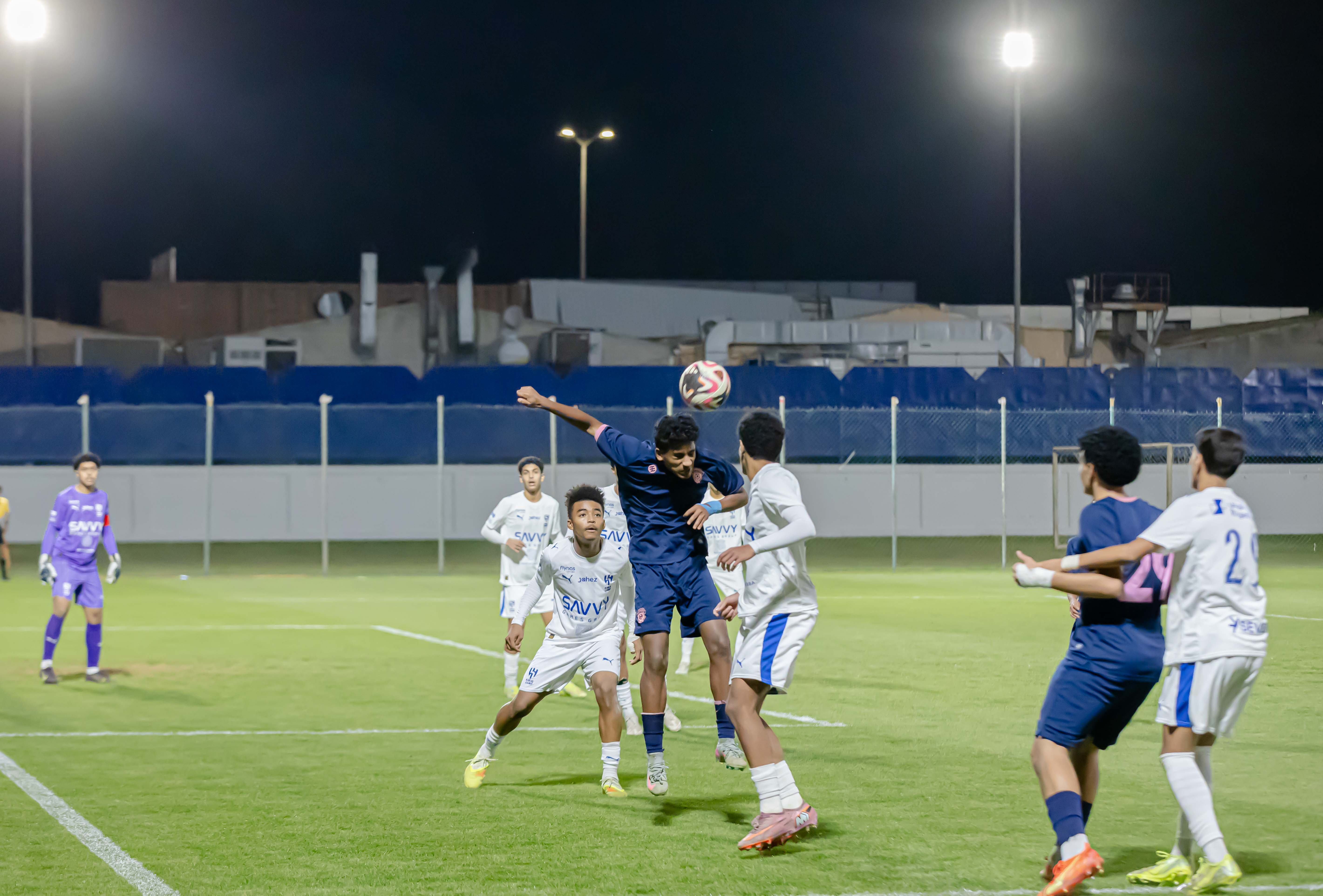 الفيحاء تحت 15 سنة يتعادل سلبياً امام نظيره نادي الهلال