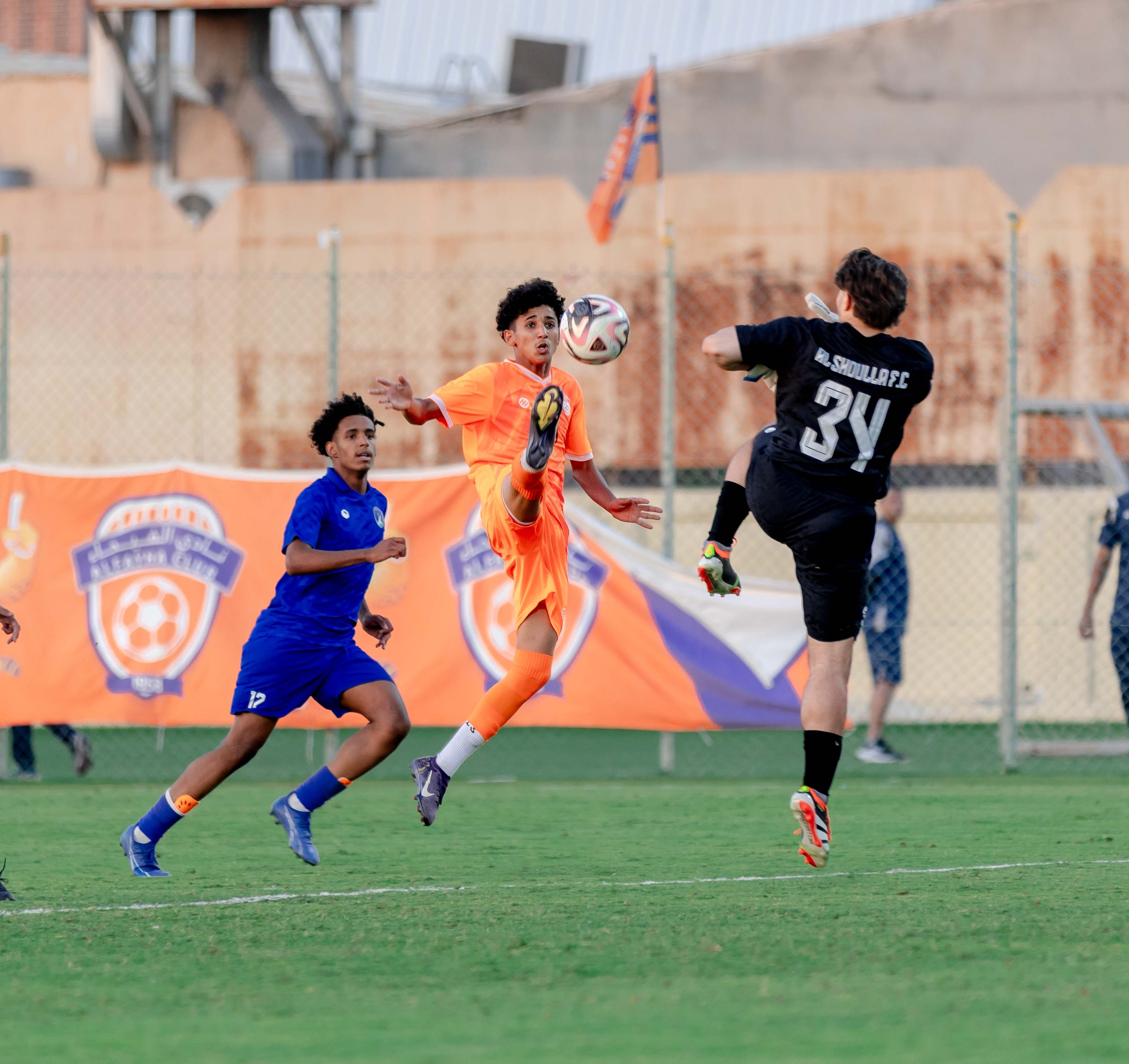 الفيحاء تحت 17 سنة يكسب لقاء نظيره نادي الشعلة بستة أهداف