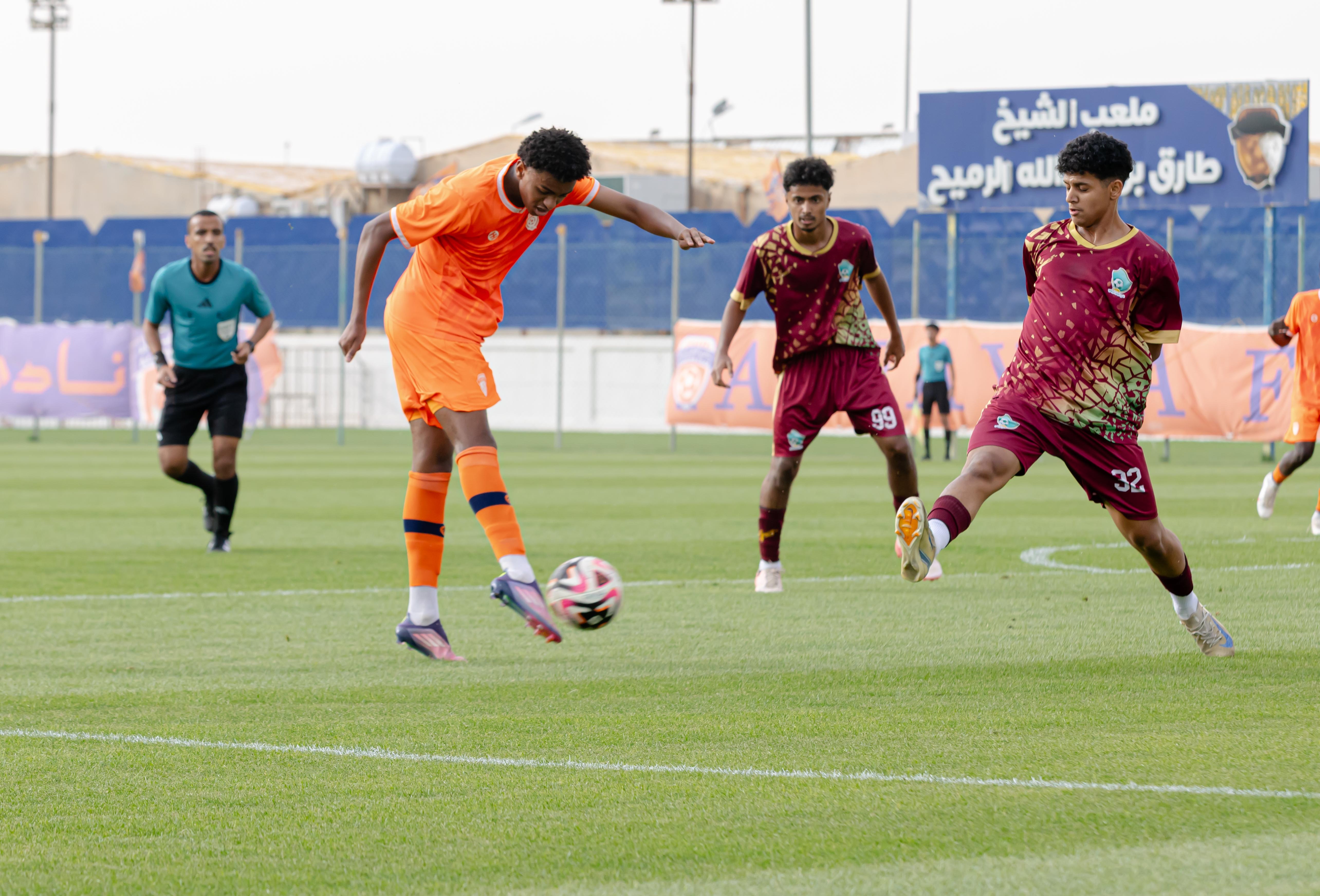 الفيحاء تحت 18 سنة يخسر لقاء نظيرة نادي الوطن