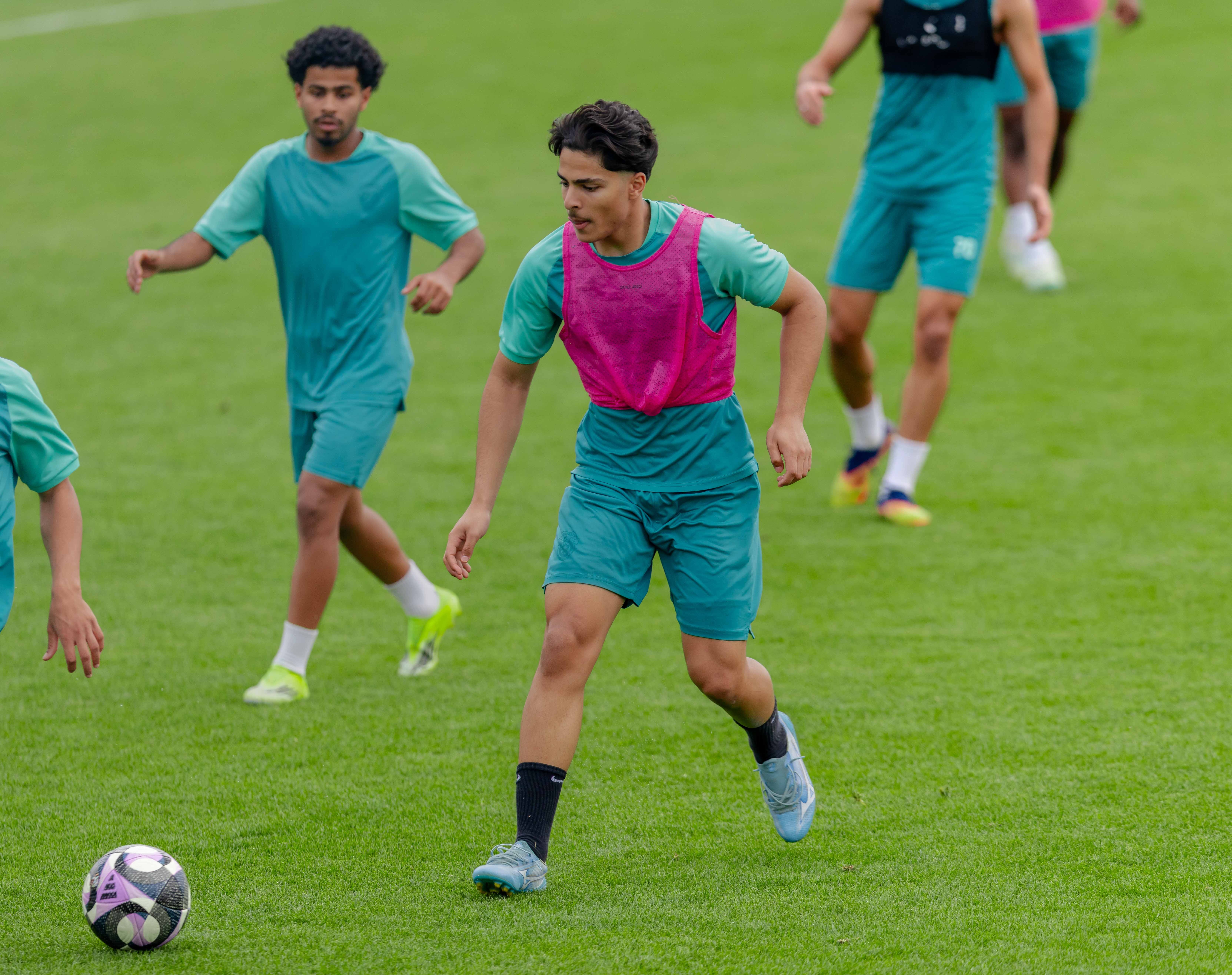 الفيحاء تحت 21 عامًا يُجري تمرينه الرئيسي استعدادًا لملاقاة القادسية .