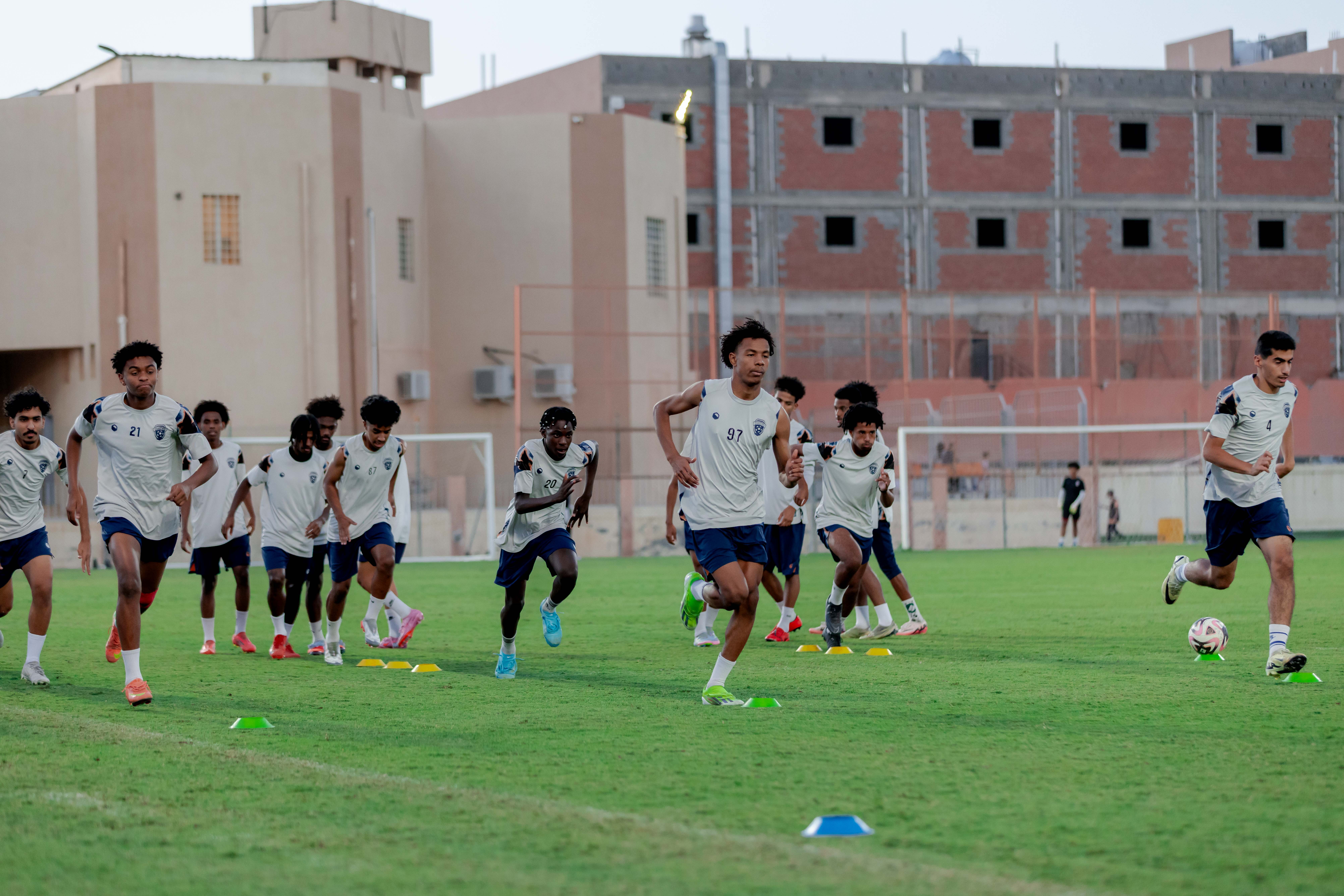 الفيحاء تحت 18 سنة يجري تمرينه الرئيس لمواجهة نظيره نادي الاتحاد