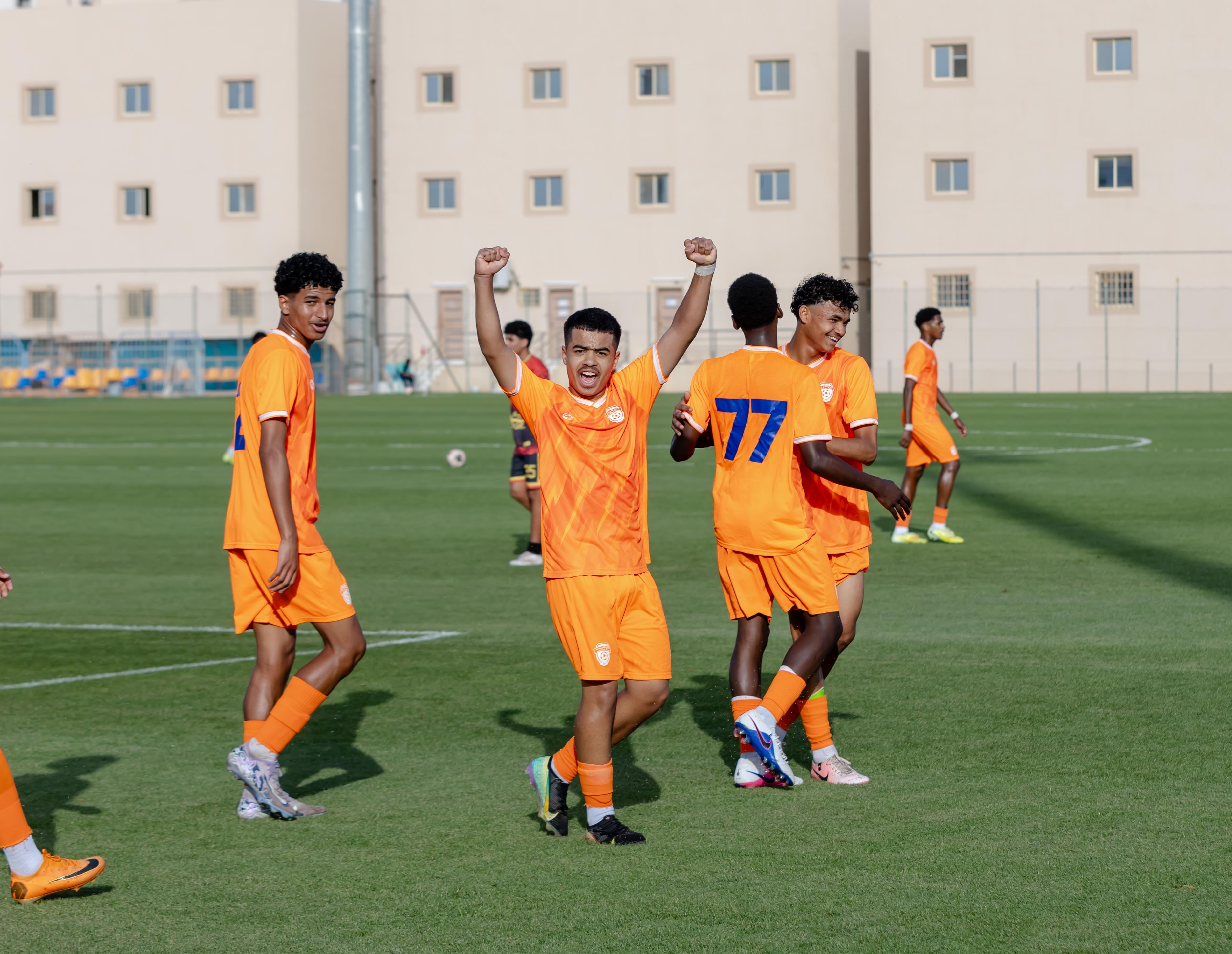 الفيحاء تحت 17 سنة يكسب لقاء نظيرة نادي الريان