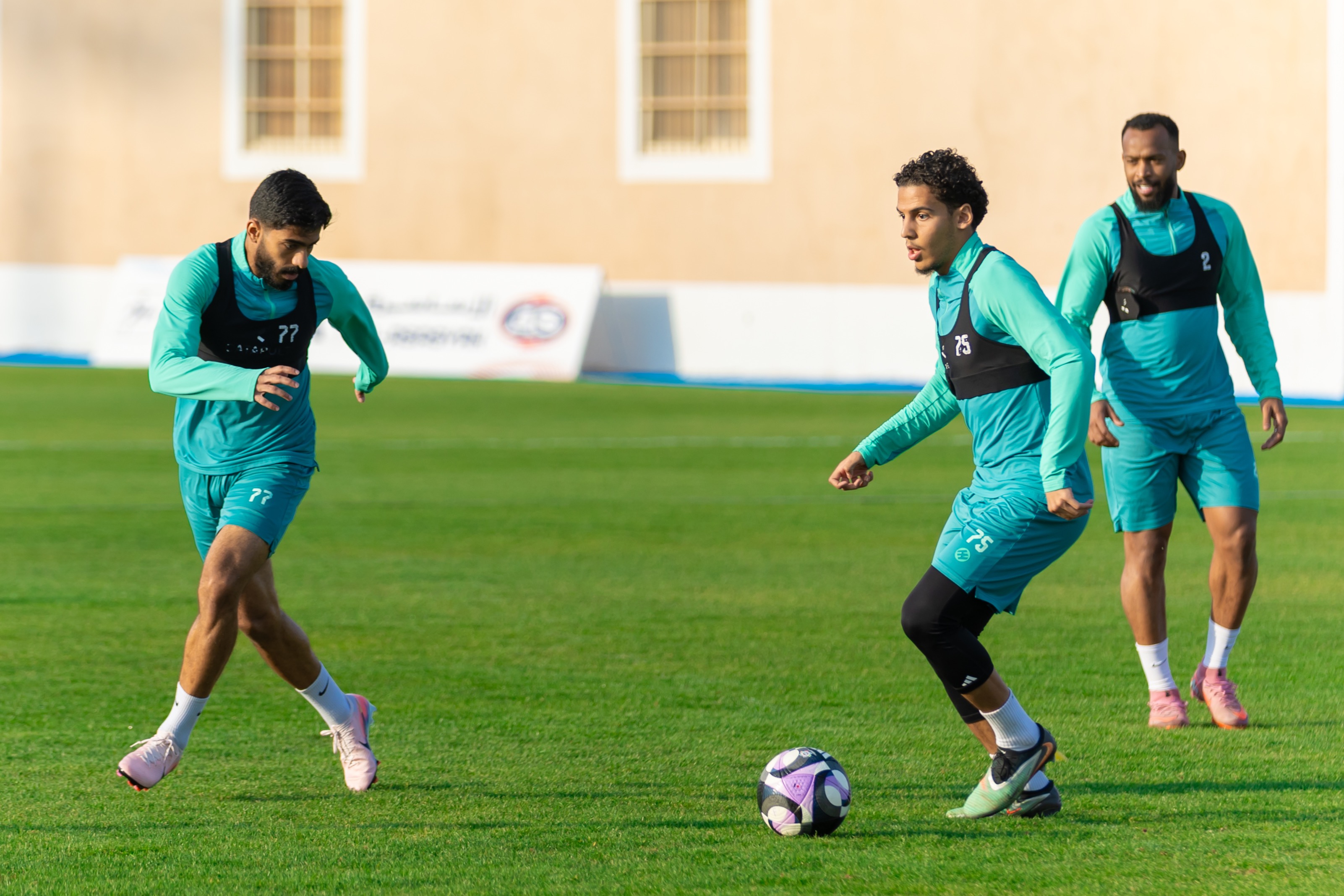 الفيحاء يجري مرانه الرئيس لمواجهة القادسية