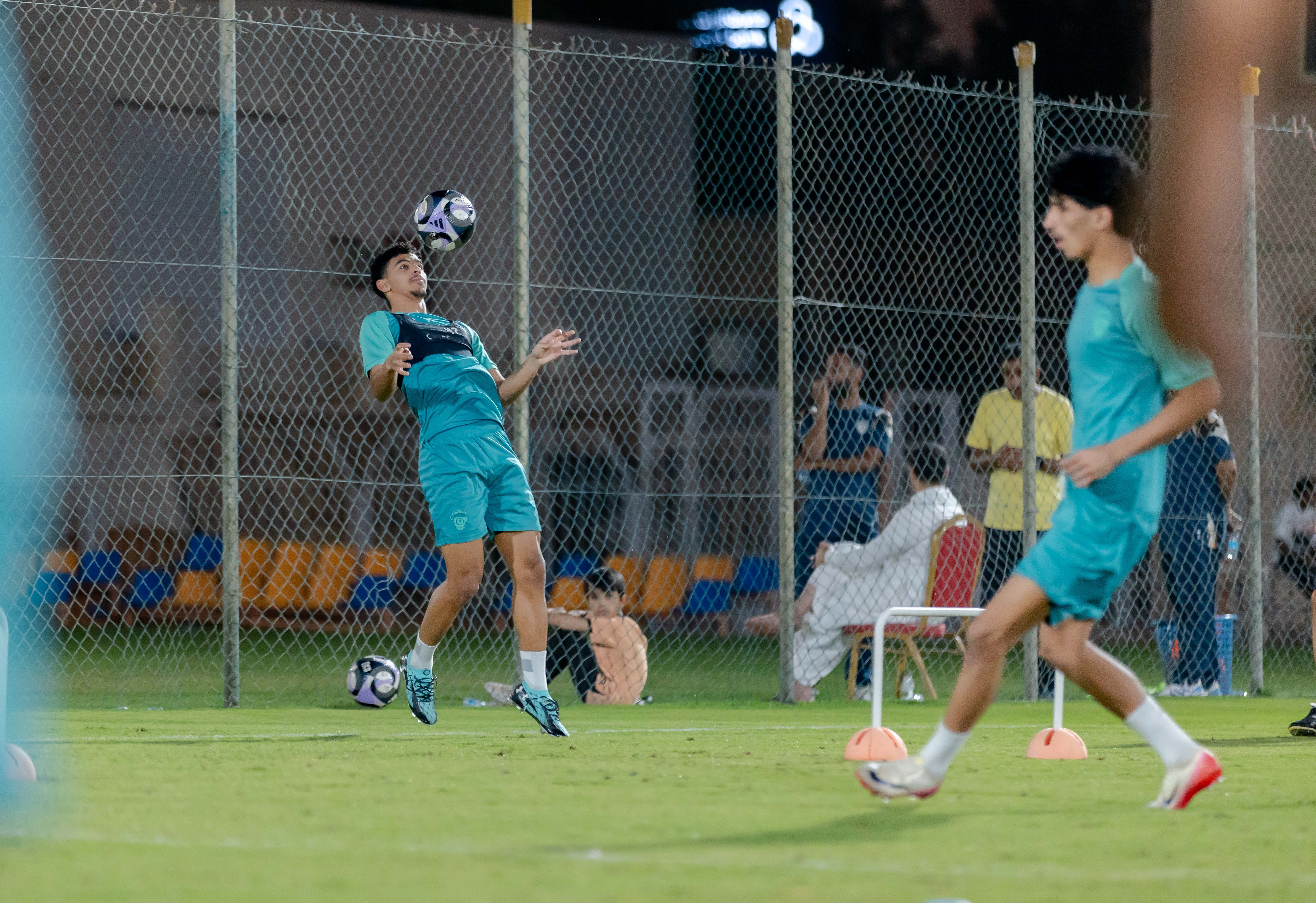 الفيحاء تحت 21 عام يجري تمرينه الرئيس استعداداً لملاقاة العروبة