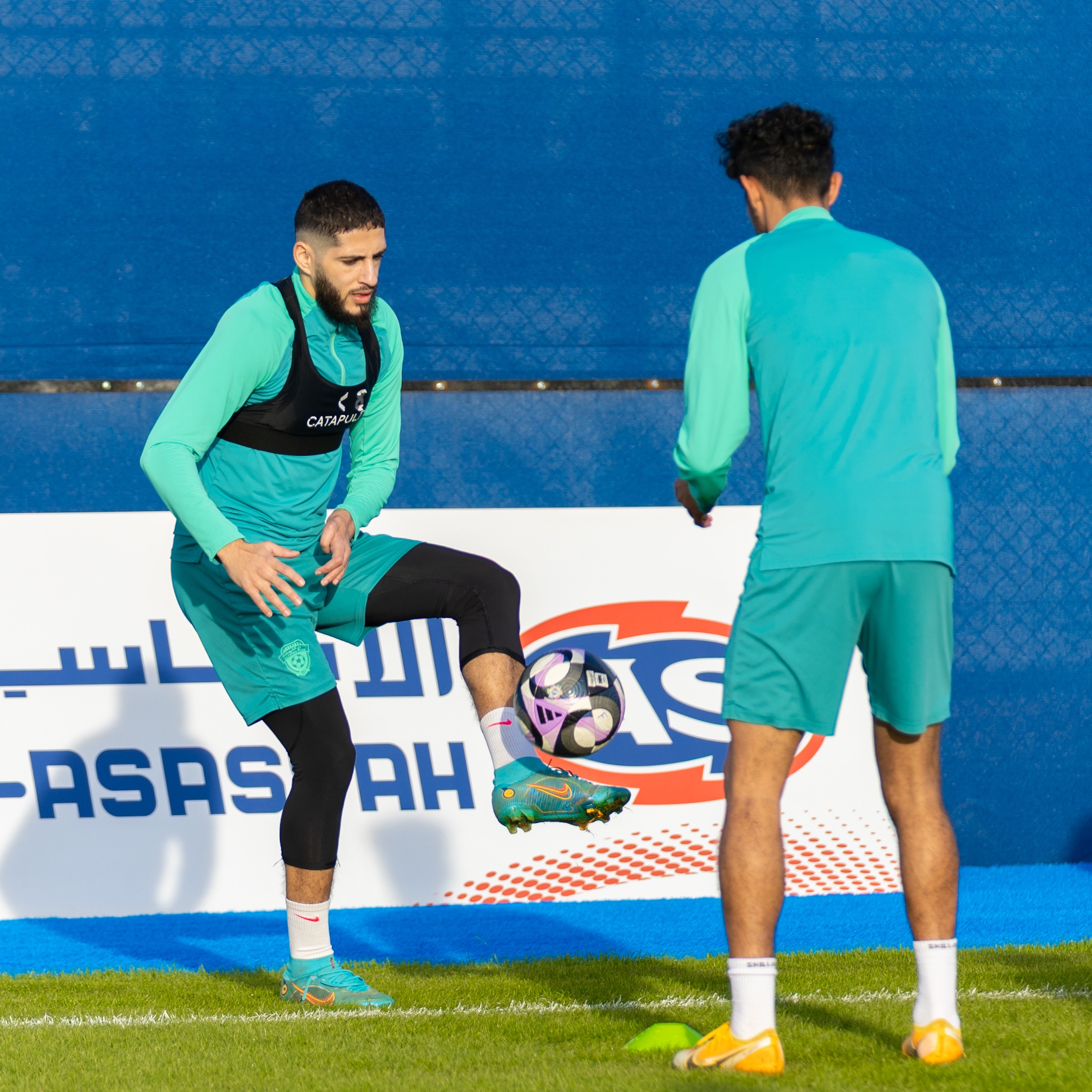 الفيحاء يستأنف تدريباته استعداداً لمواجهة الحزم