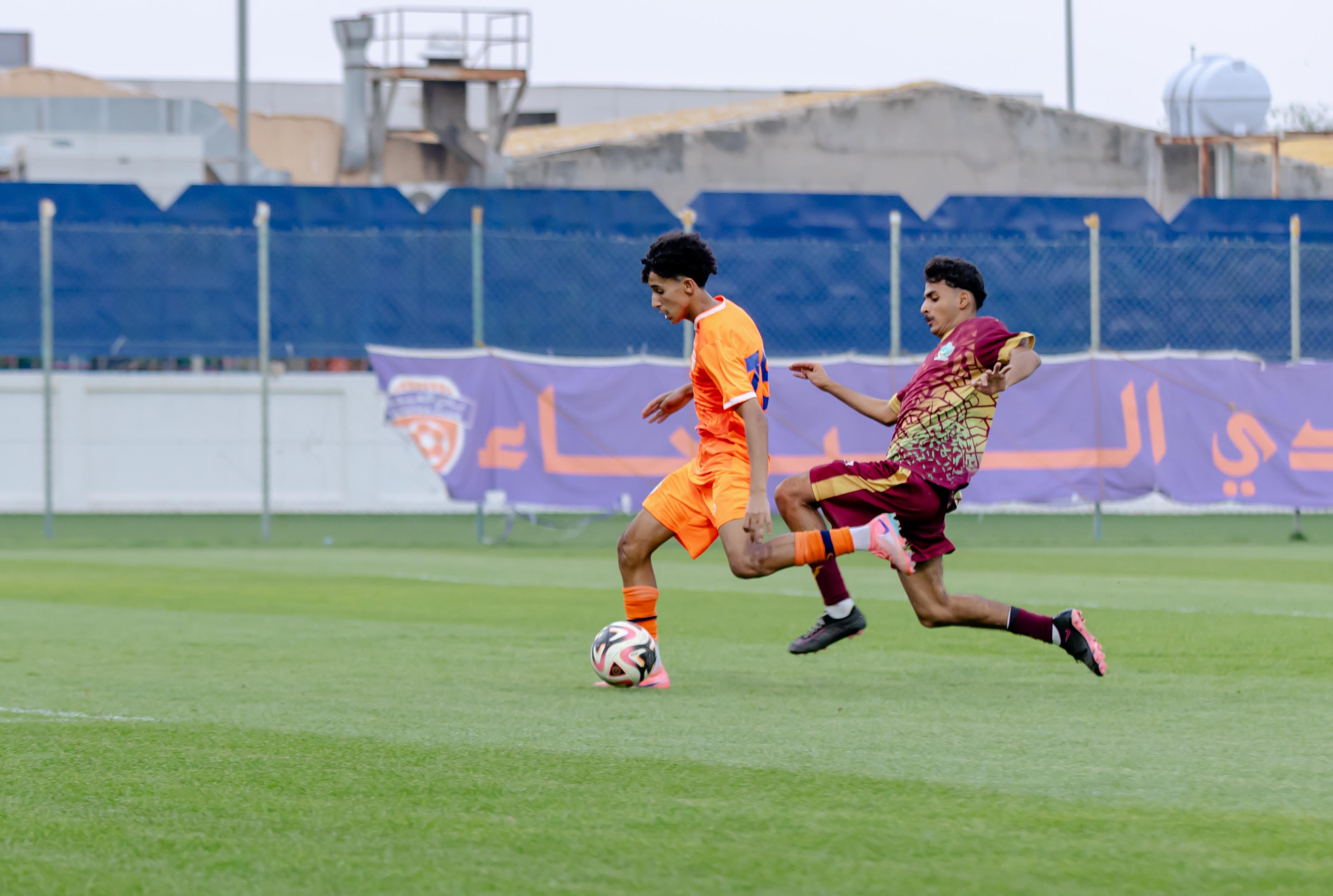 الفيحاء تحت 18 سنة يخسر لقاء نظيرة نادي الوطن