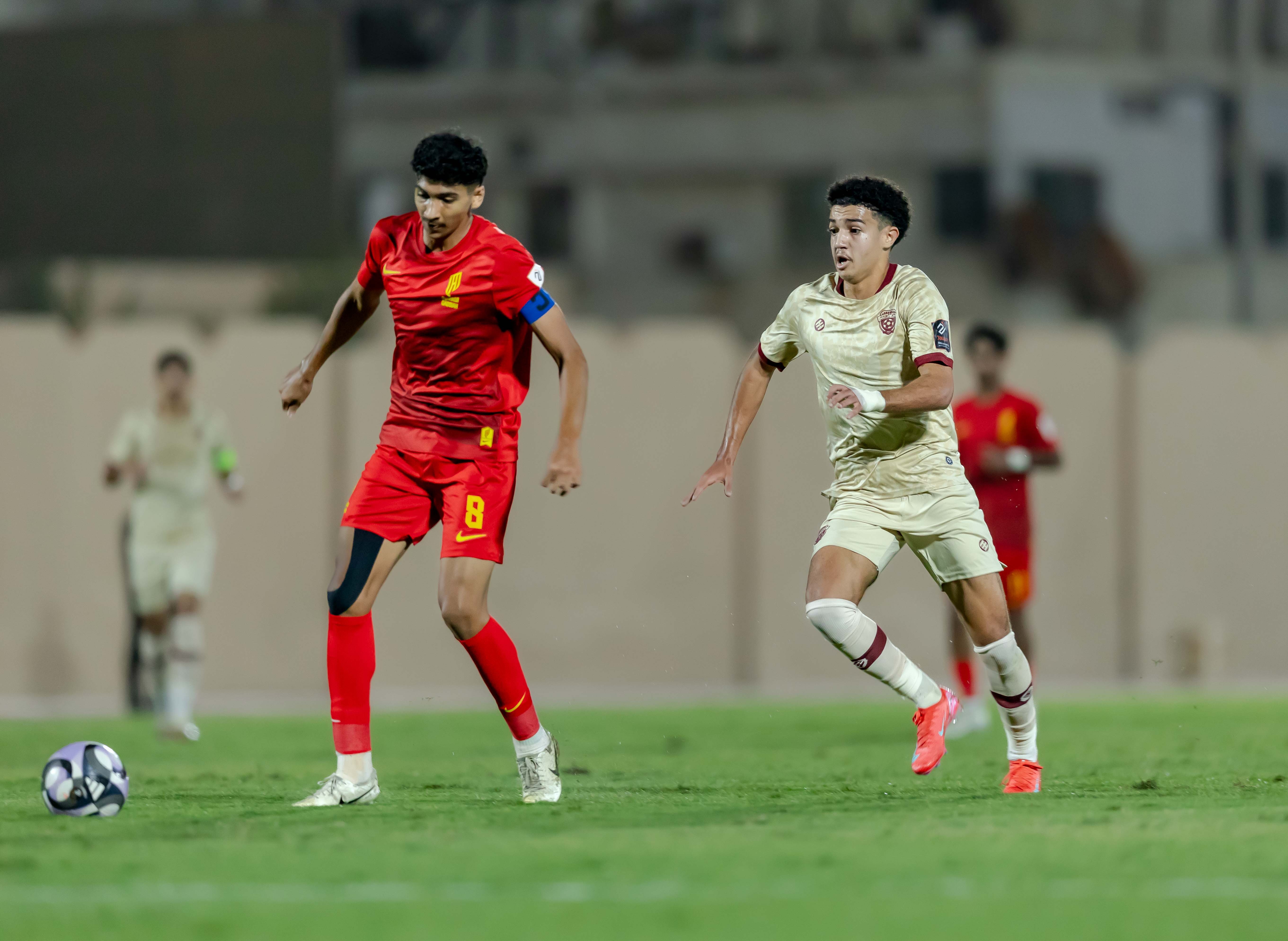 الفيحاء تحت ٢١ سنة يتعادل إيجابياً بهدفين أمام القادسية