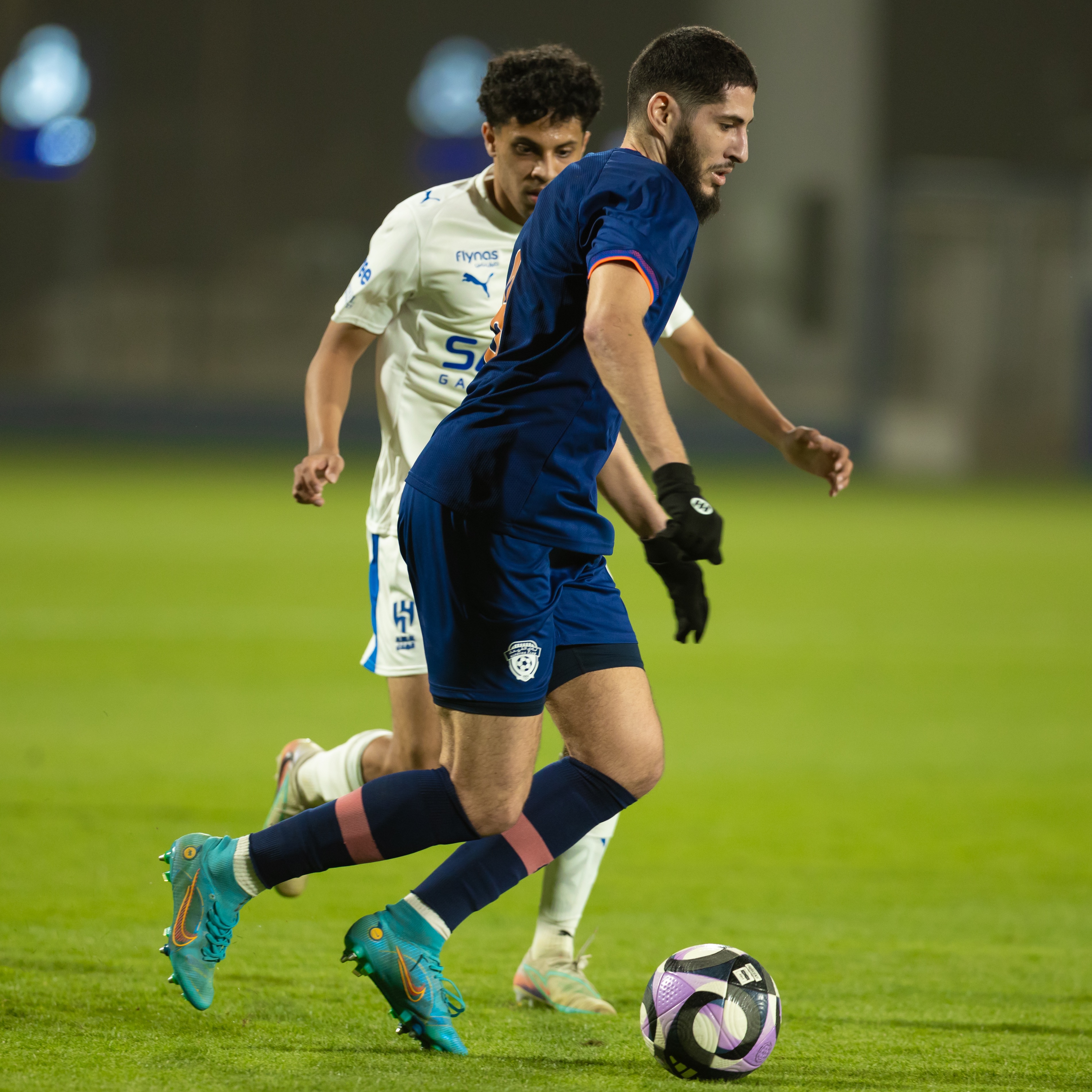 الفيحاء يخسر ودية الهلال بهدفين مقابل هدف