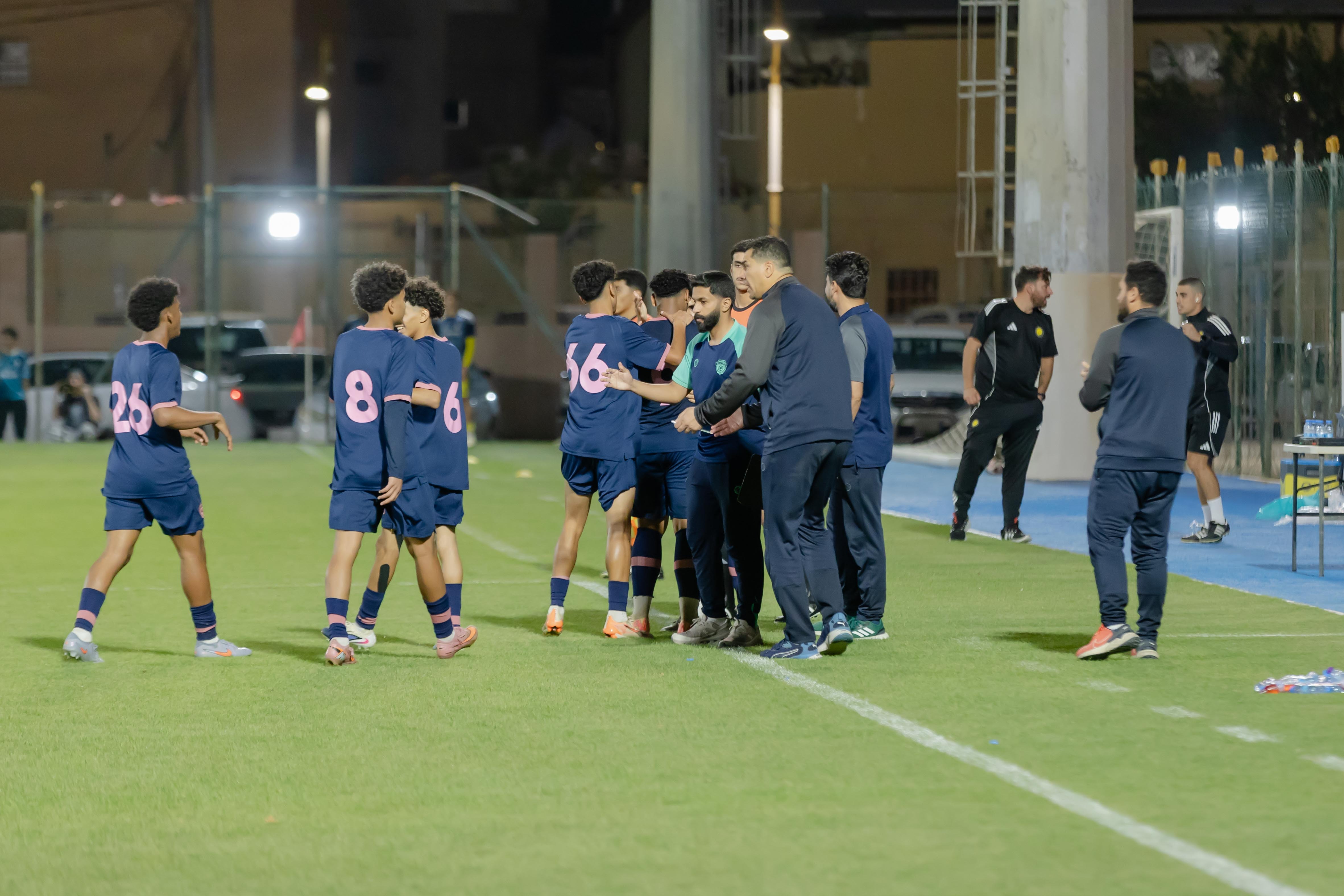 الفيحاء تحت 16 سنة يخسر لقاء نظيره نادي النصر