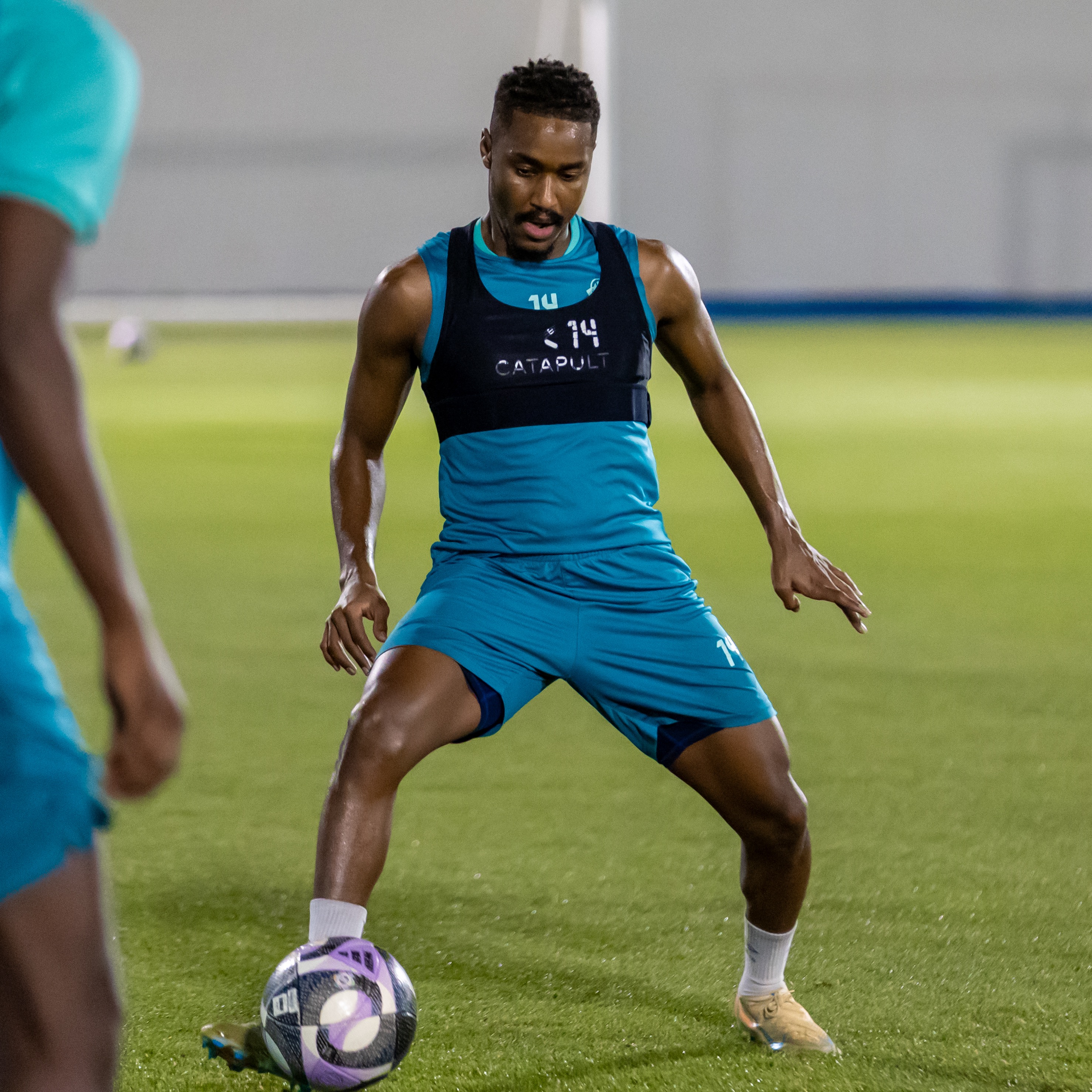 الفيحاء يجري مرانه الاخير قبل ودية الهلال