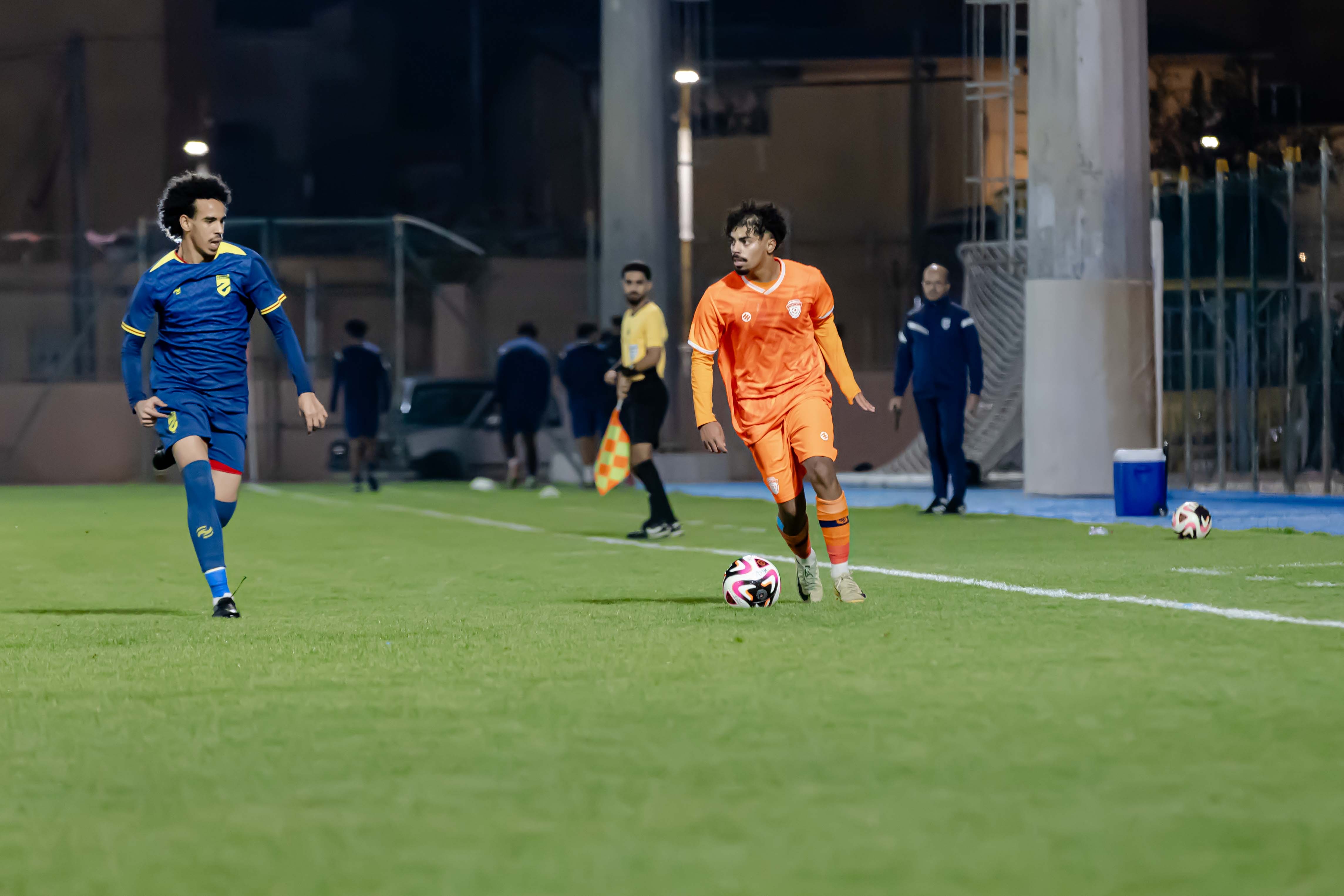 الفيحاء تحت 18 سنة يتعادل ايجابياً مع نظيرة نادي الحزم