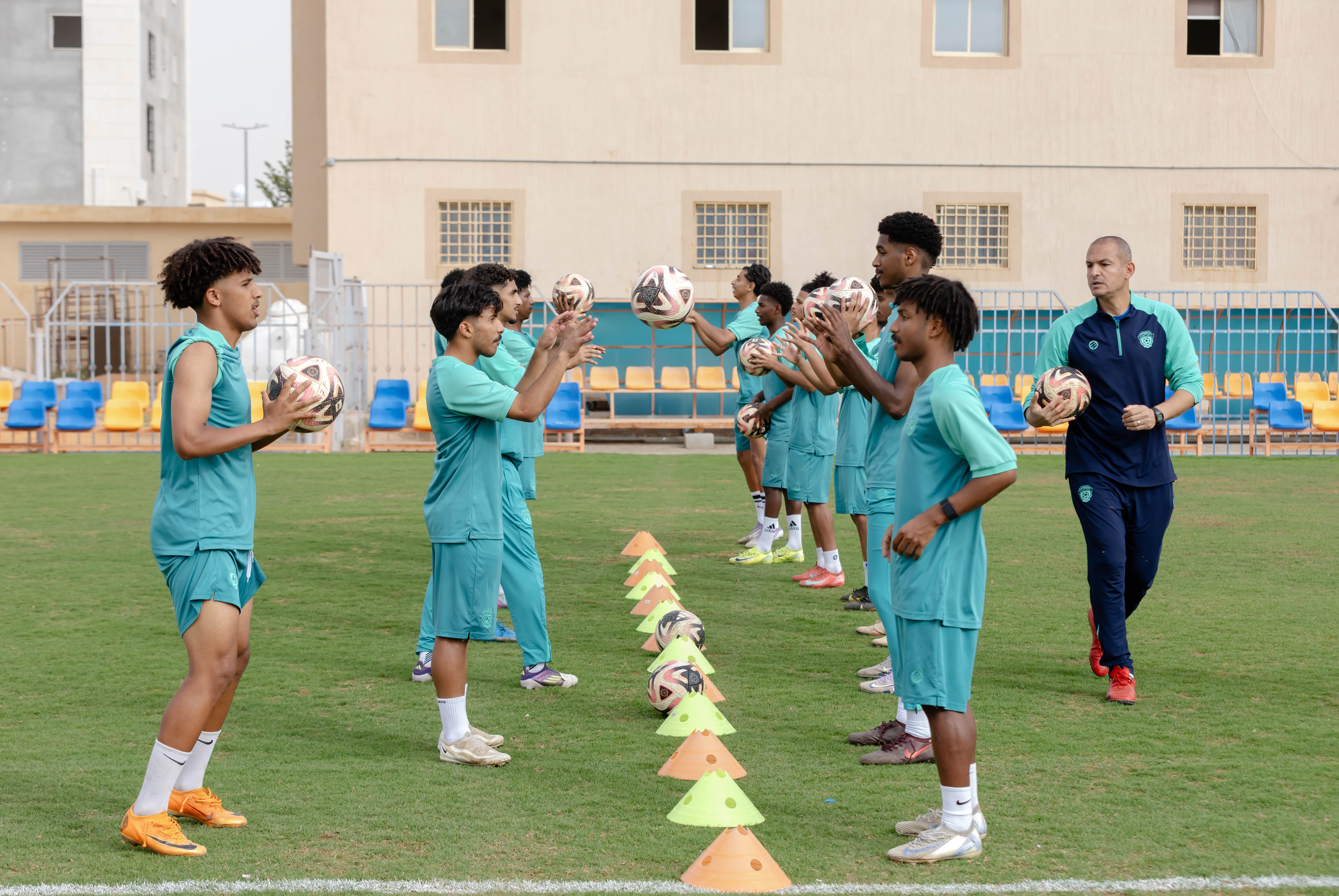 الفيحاء يجري تمرينه الرئيس لمواجهة نظيرة الوحدة