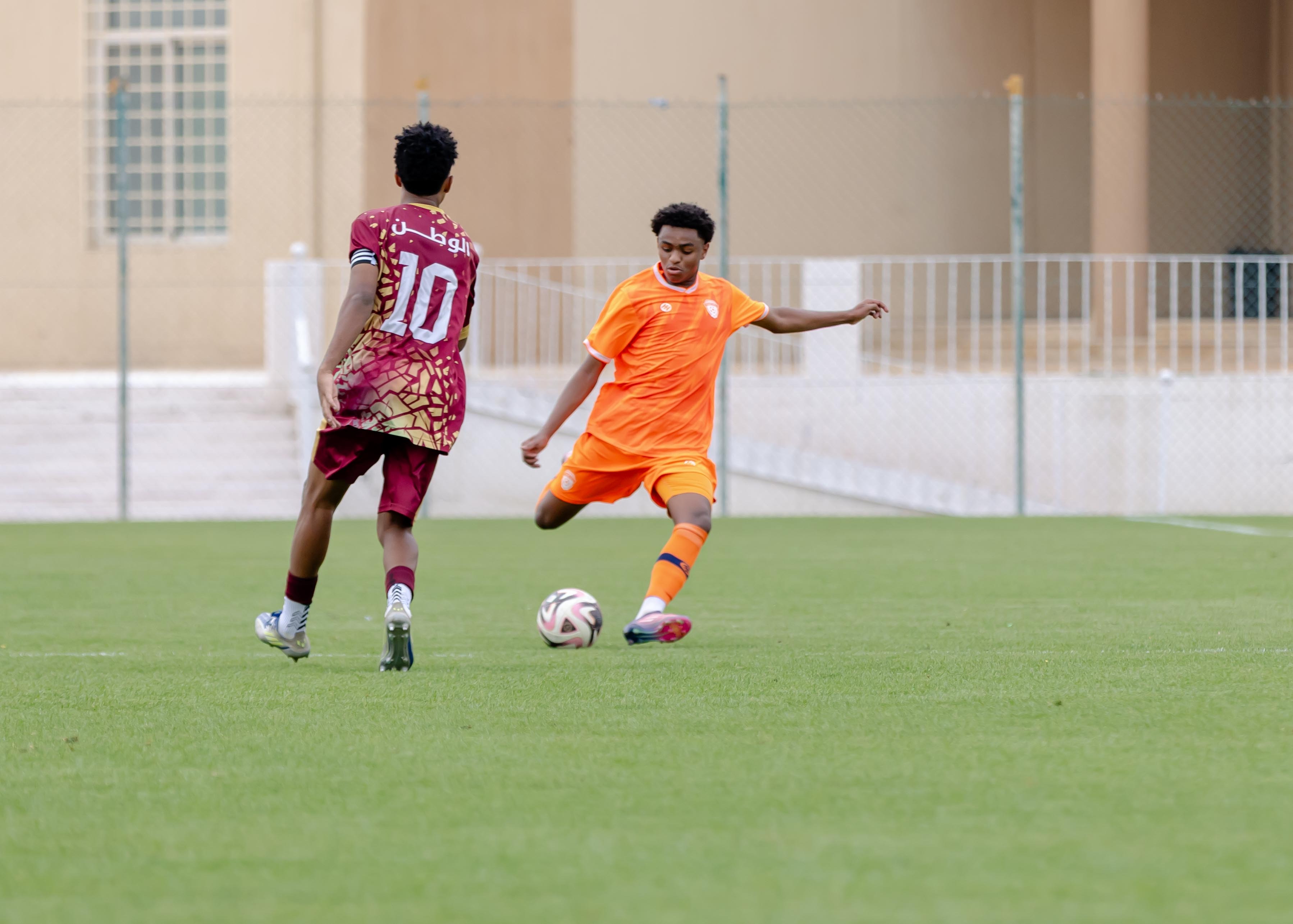 الفيحاء تحت 18 سنة يخسر لقاء نظيرة نادي الوطن