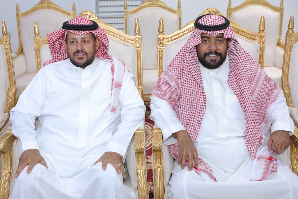 وسط حضور كبير من أهالي المجمعة ومحبي النادي الفيحاء يقيم حفل المعايدة السنوي