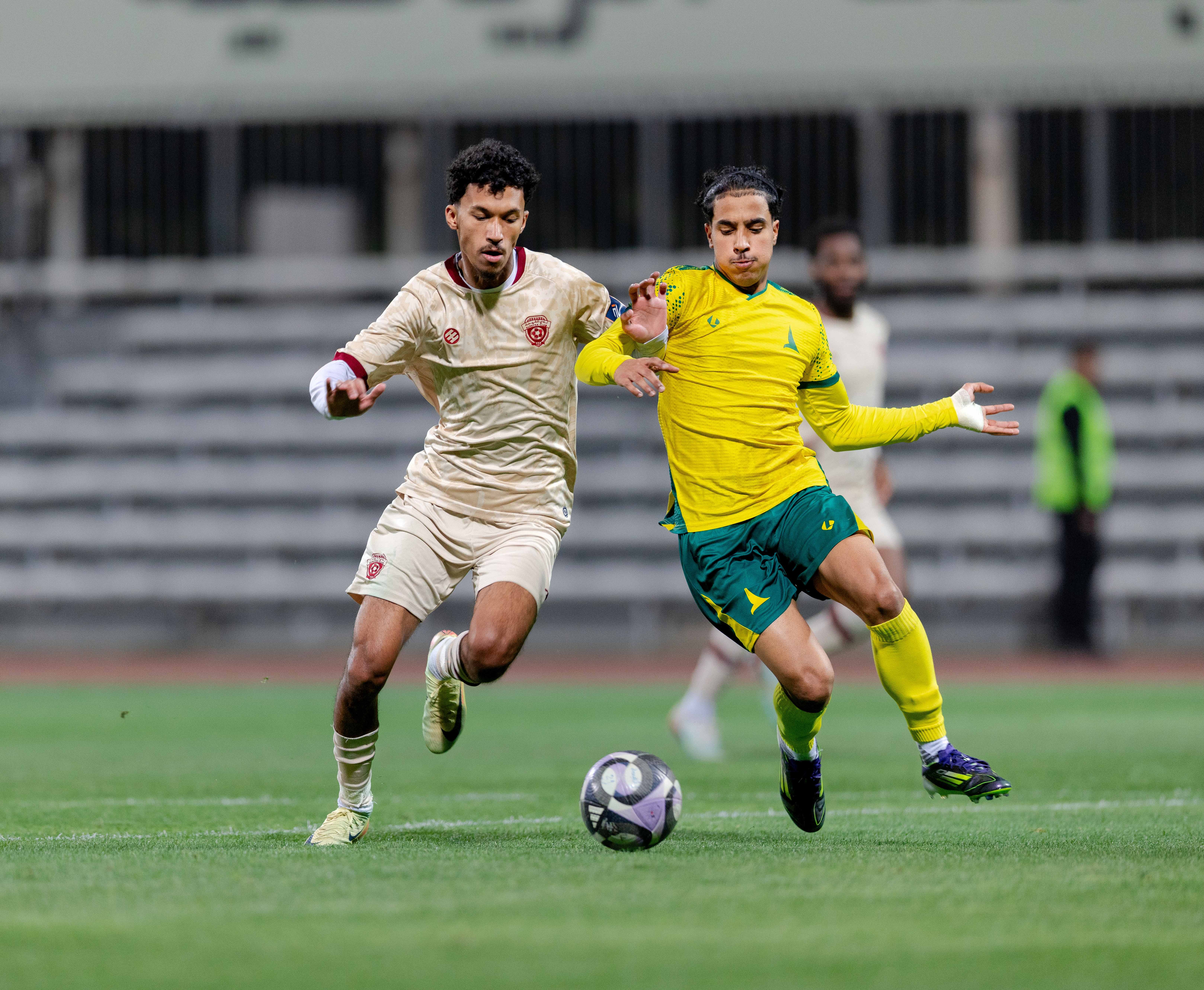 الفيحاء تحت 21 عامًا يكسب لقاء نظيره الخليج ضمن الجولة الثامنة عشر من دوري جوي للنخبة U21