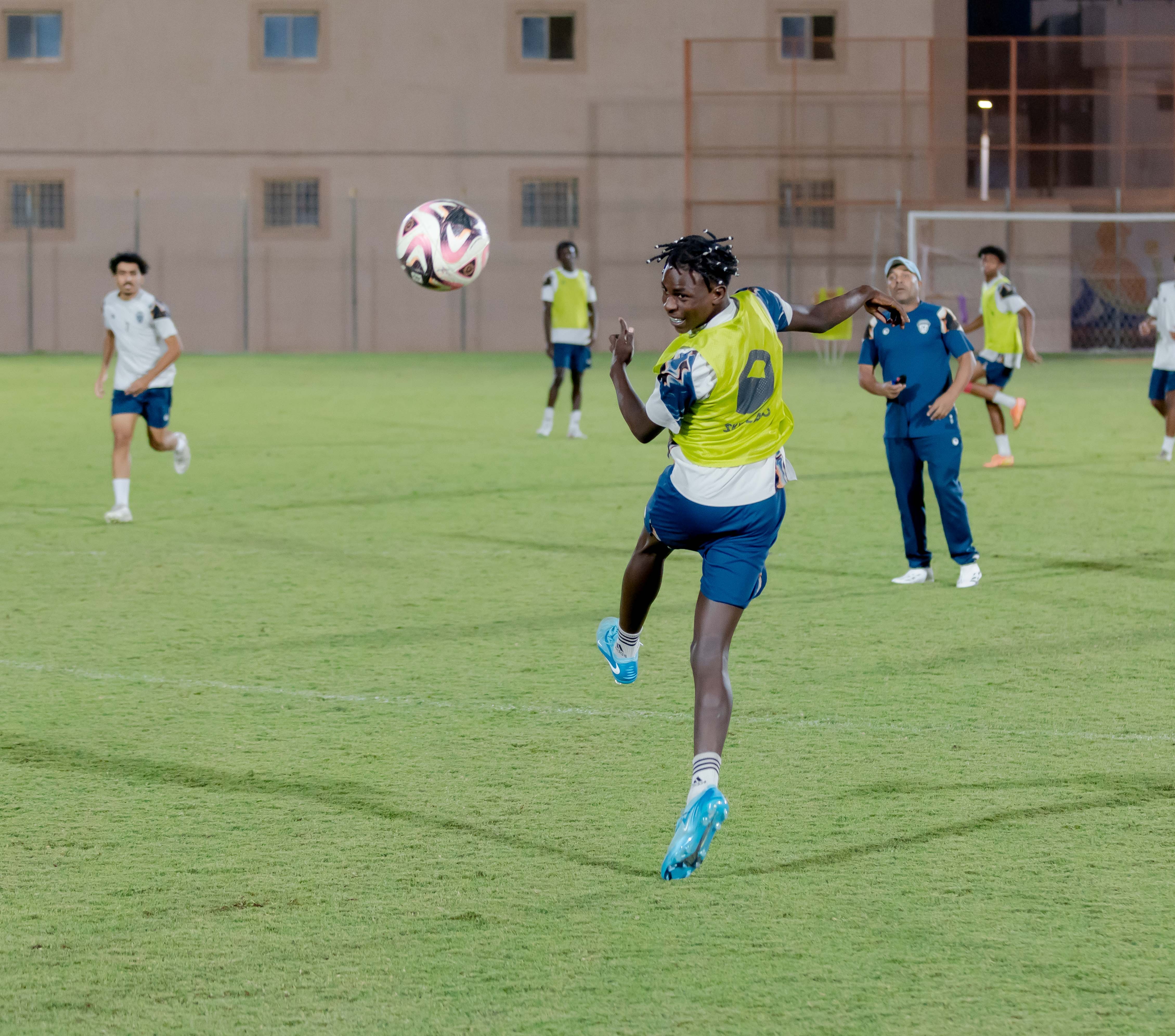 الفيحاء تحت 18 سنة يجري تمرينه الرئيس لمواجهة نظيره نادي الاتحاد