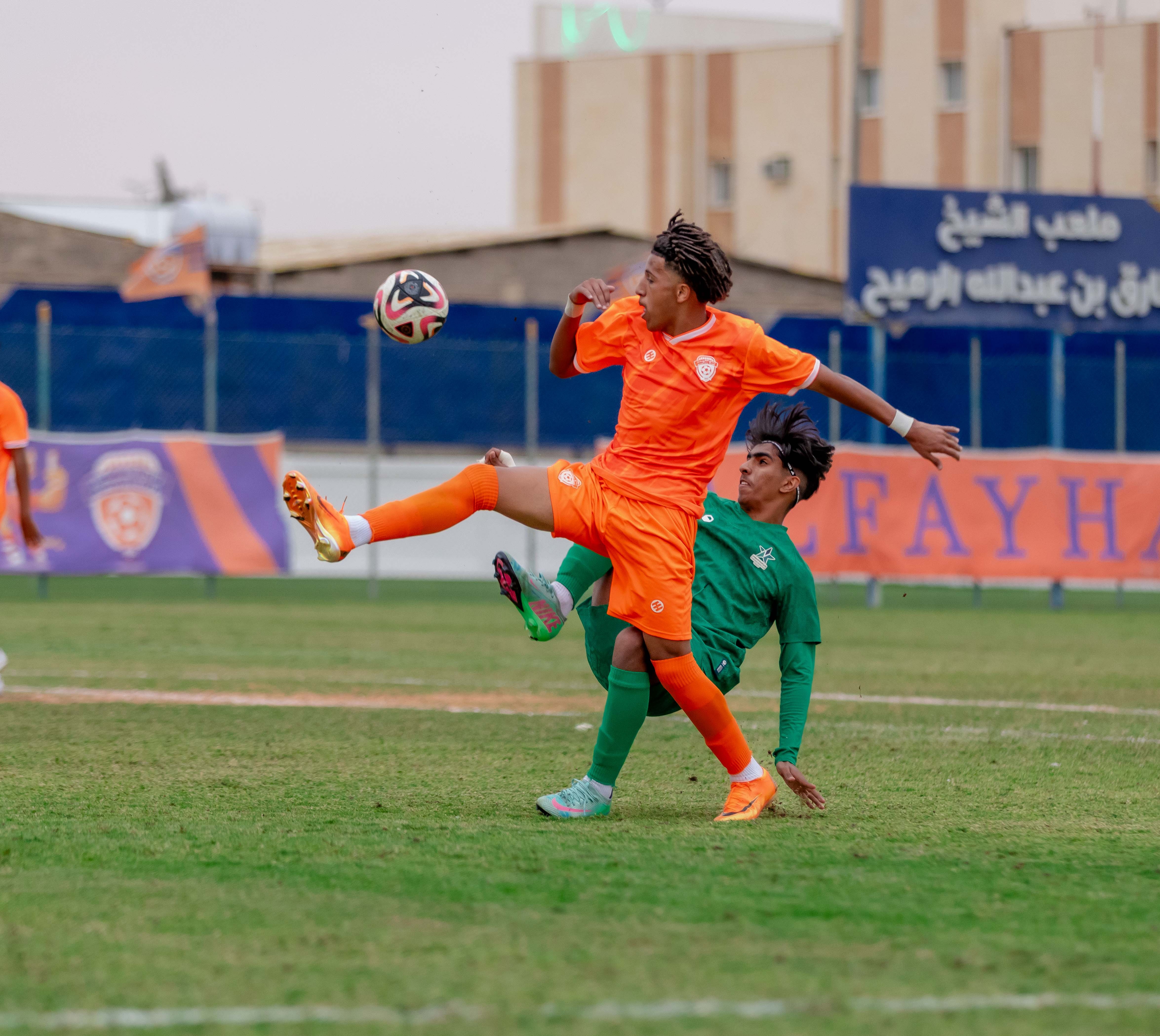 الفيحاء تحت 17 سنة يكسب لقاء نظيره نادي النجمة