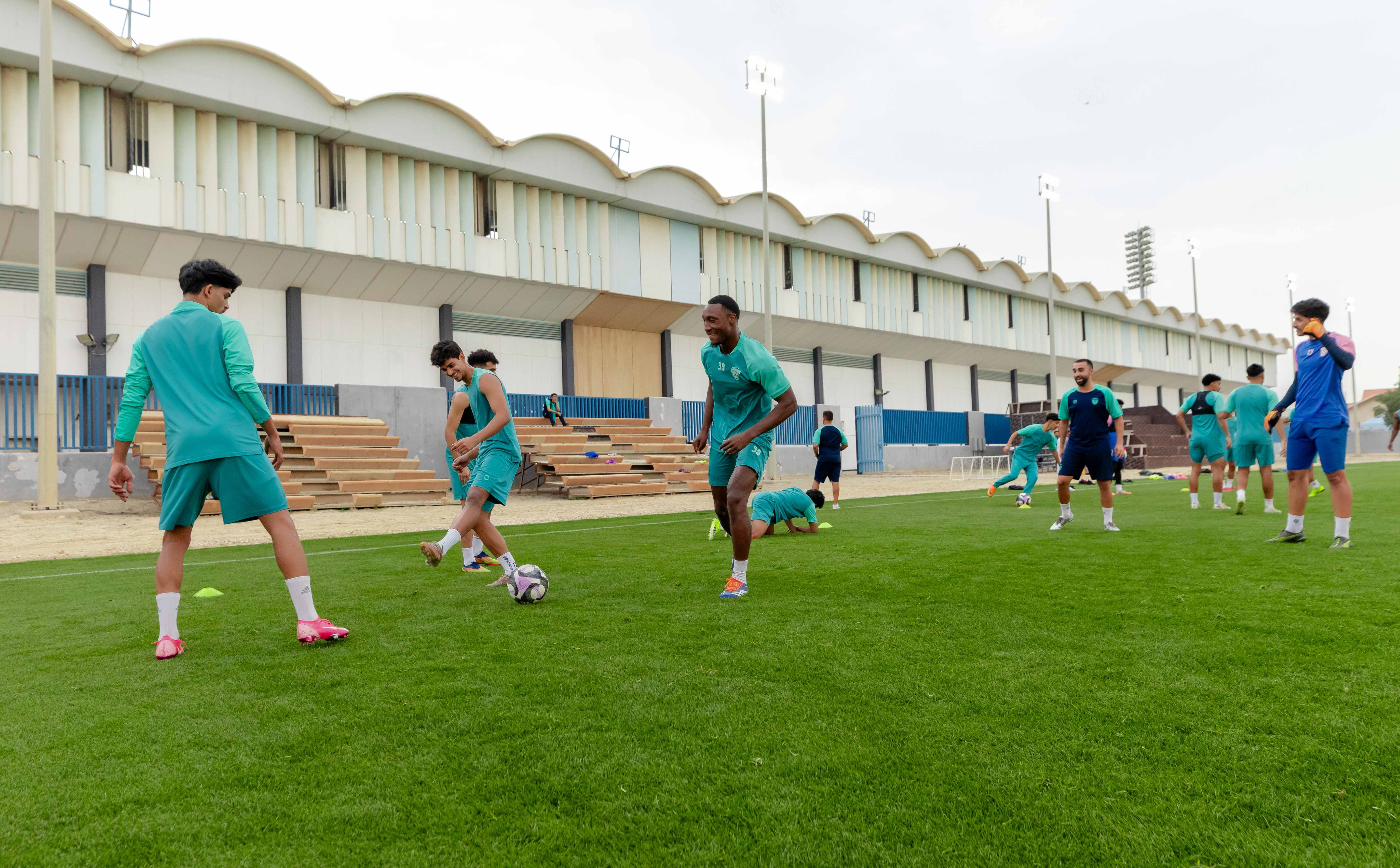 الفيحاء تحت 21 عامًا يُجري تمرينه الرئيسي استعدادًا لملاقاة القادسية .