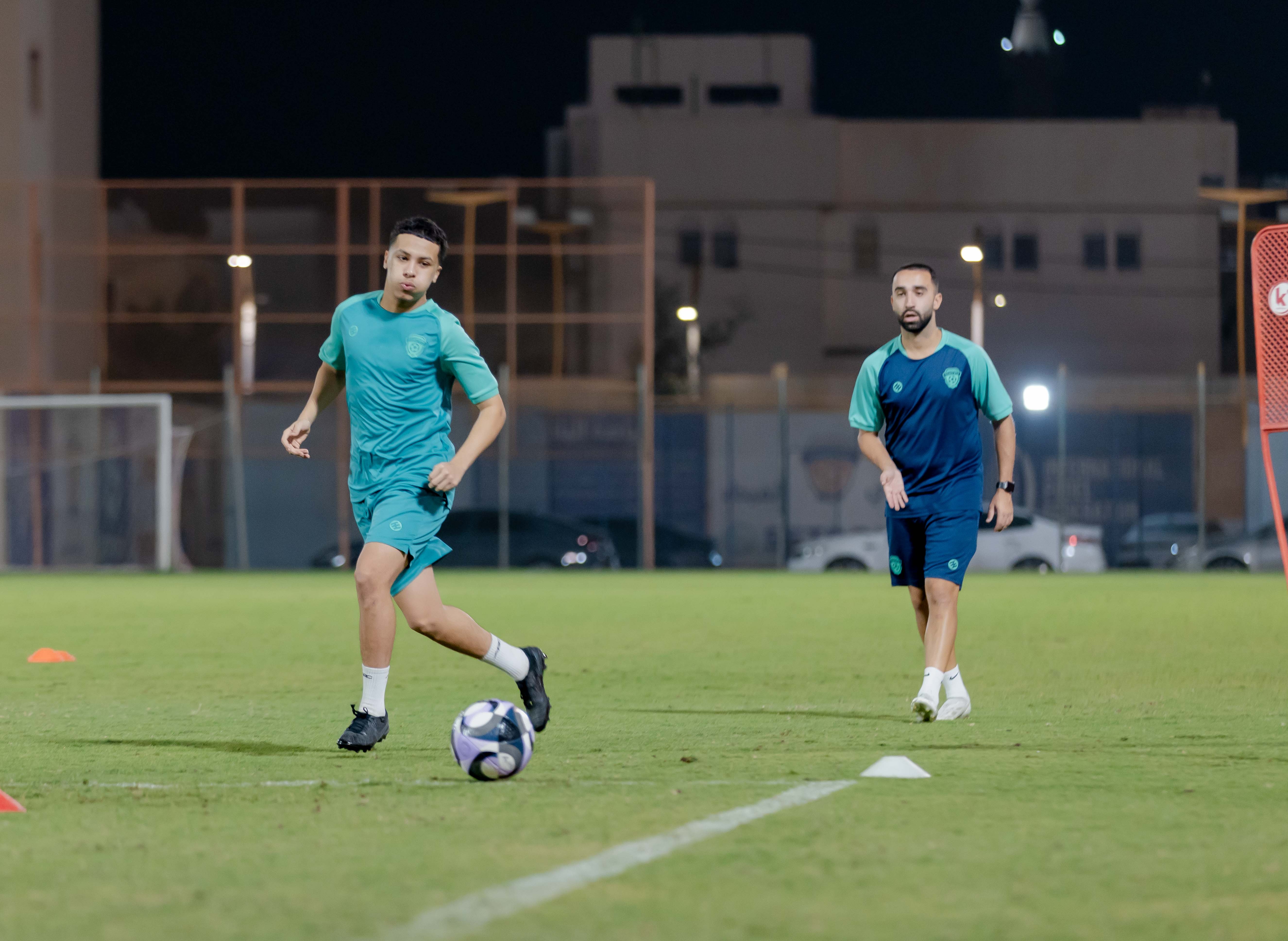 الفيحاء تحت 21 عام يجري تمرينه الرئيس استعداداً لملاقاة العروبة