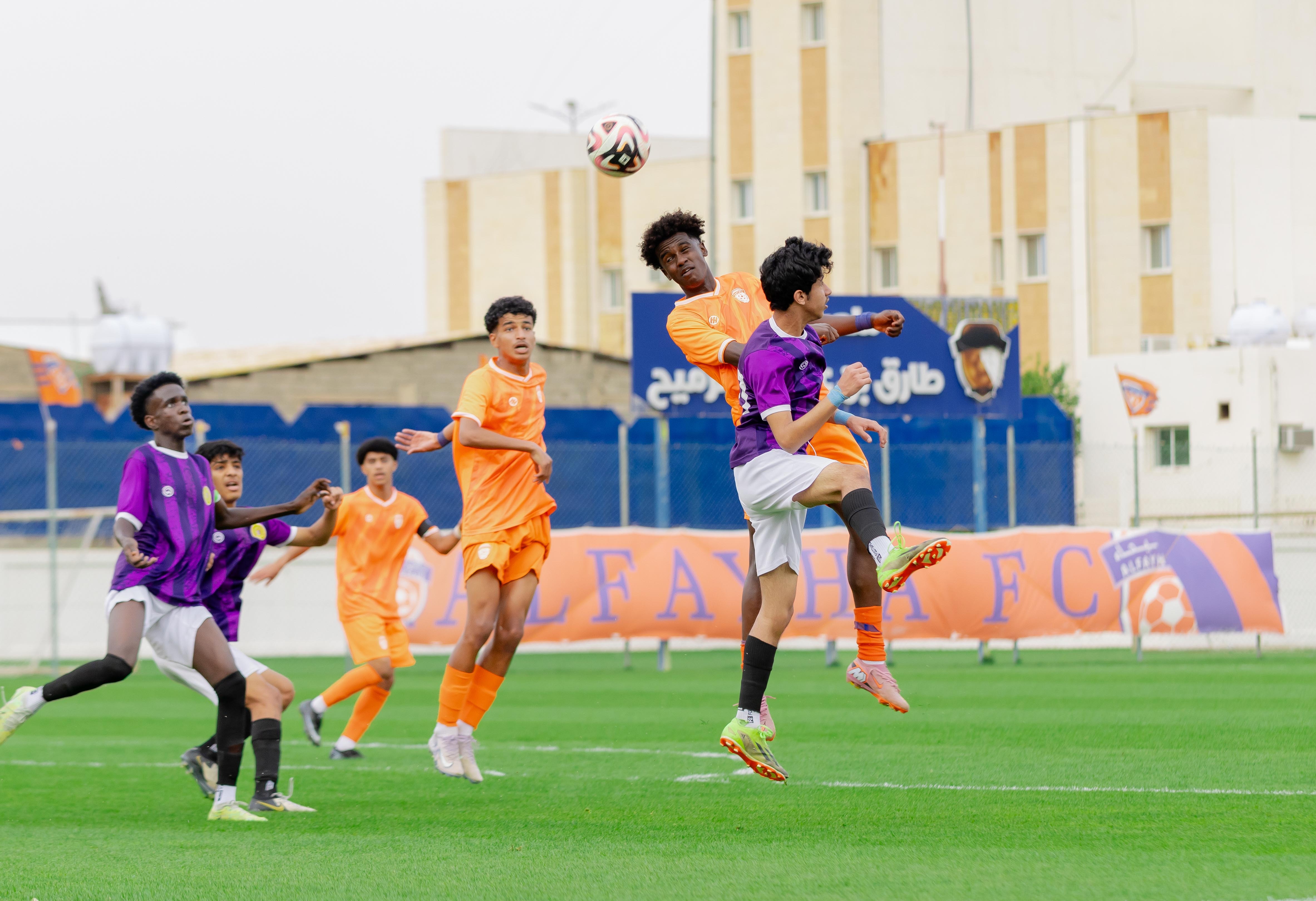 الفيحاء تحت 17 سنة يكسب لقاء نظيرة نادي القلعة