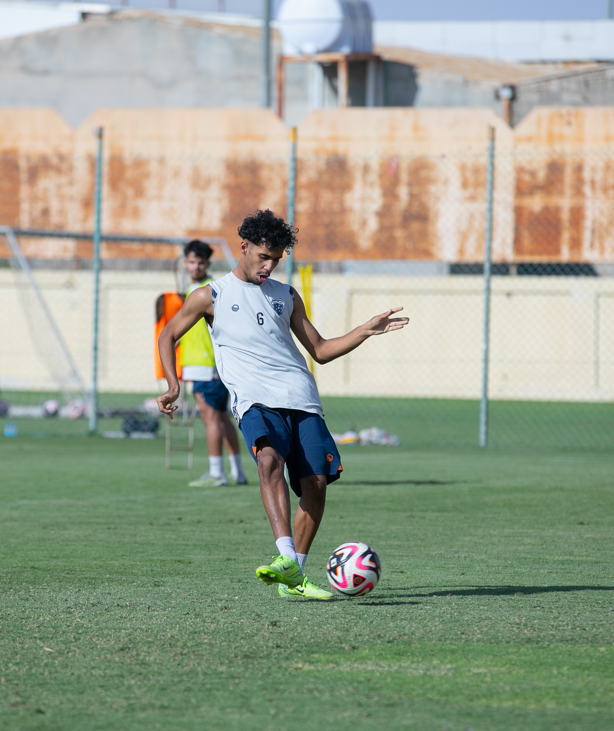 الفيحاء تحت 18 سنة يجري تمرينه الرئيس لمواجهة نظيره نادي النصر