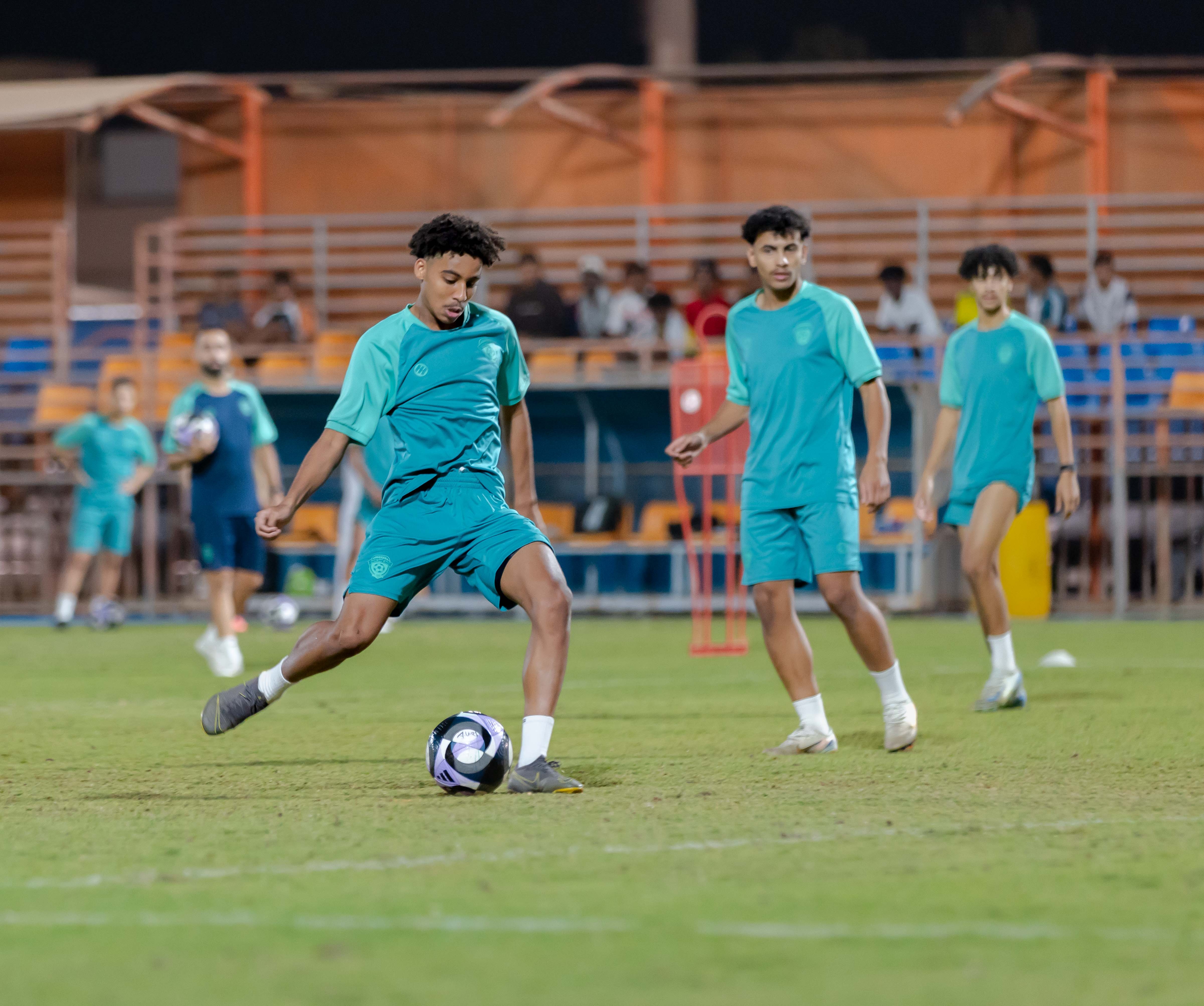 الفيحاء تحت 21 عام يجري تمرينه الرئيس استعداداً لملاقاة العروبة