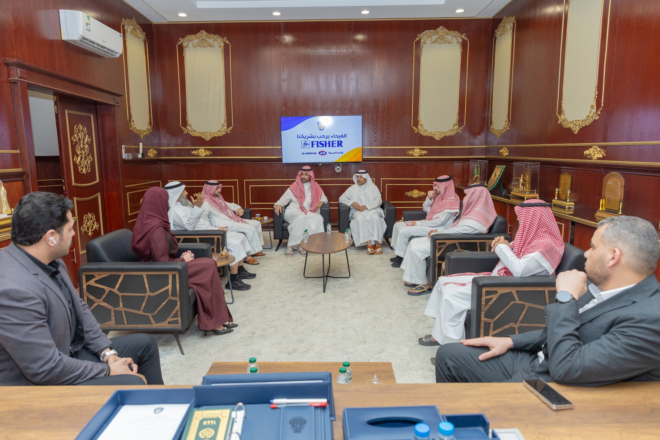‫الفيحاء‬ يوقع شراكة مع الشركة الأساسية