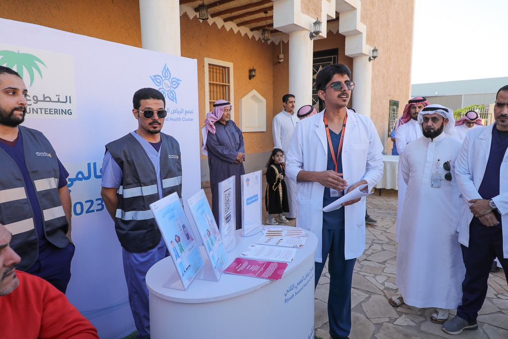 بالتعاون مع مستشفى الملك خالد بمحافظة المجمعة نادي الفيحاء يقيم فعاليات اليوم العالمي للتطوع
