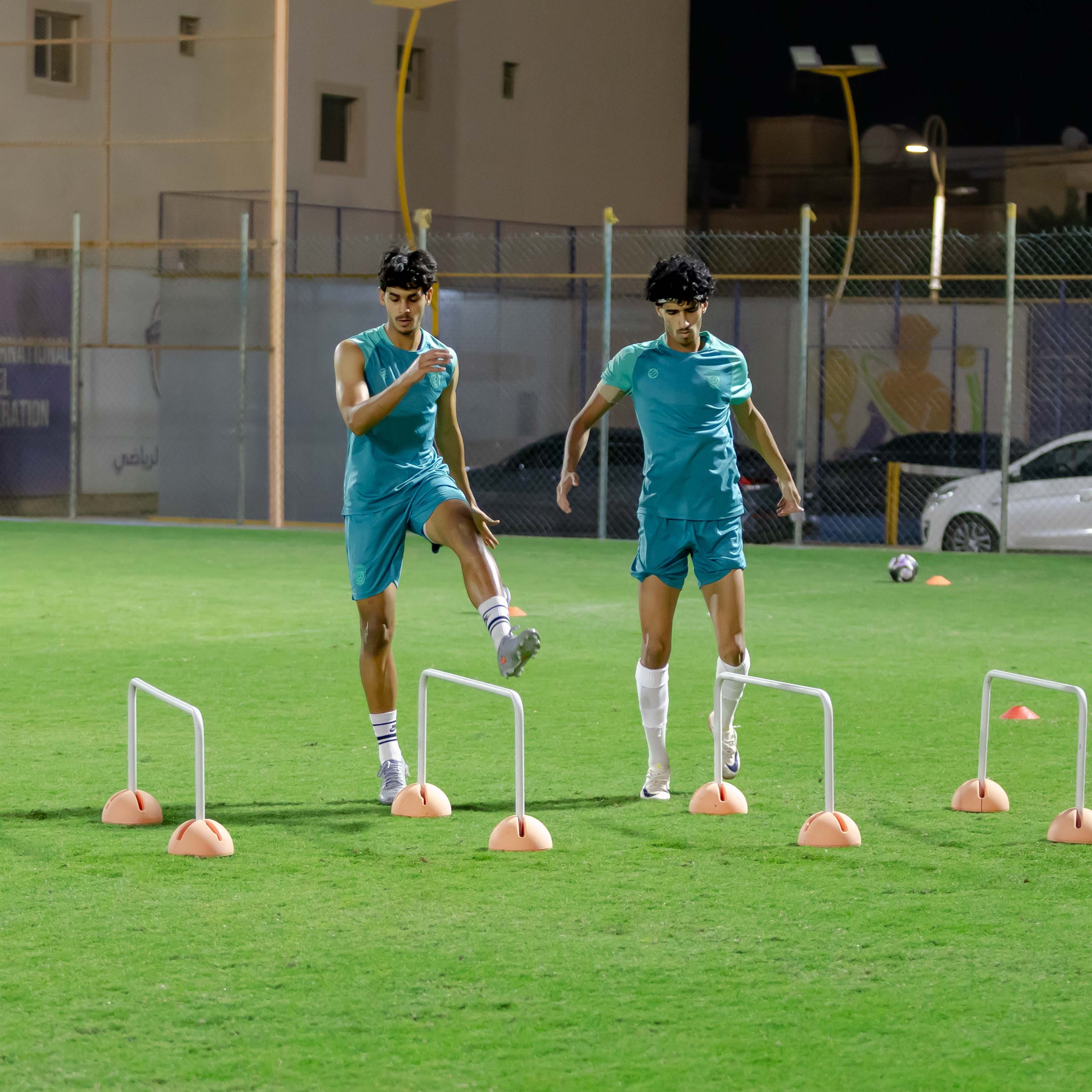 الفيحاء تحت 21 عامًا يُجري تمرينه الرئيس استعدادًا لملاقاة القادسية .