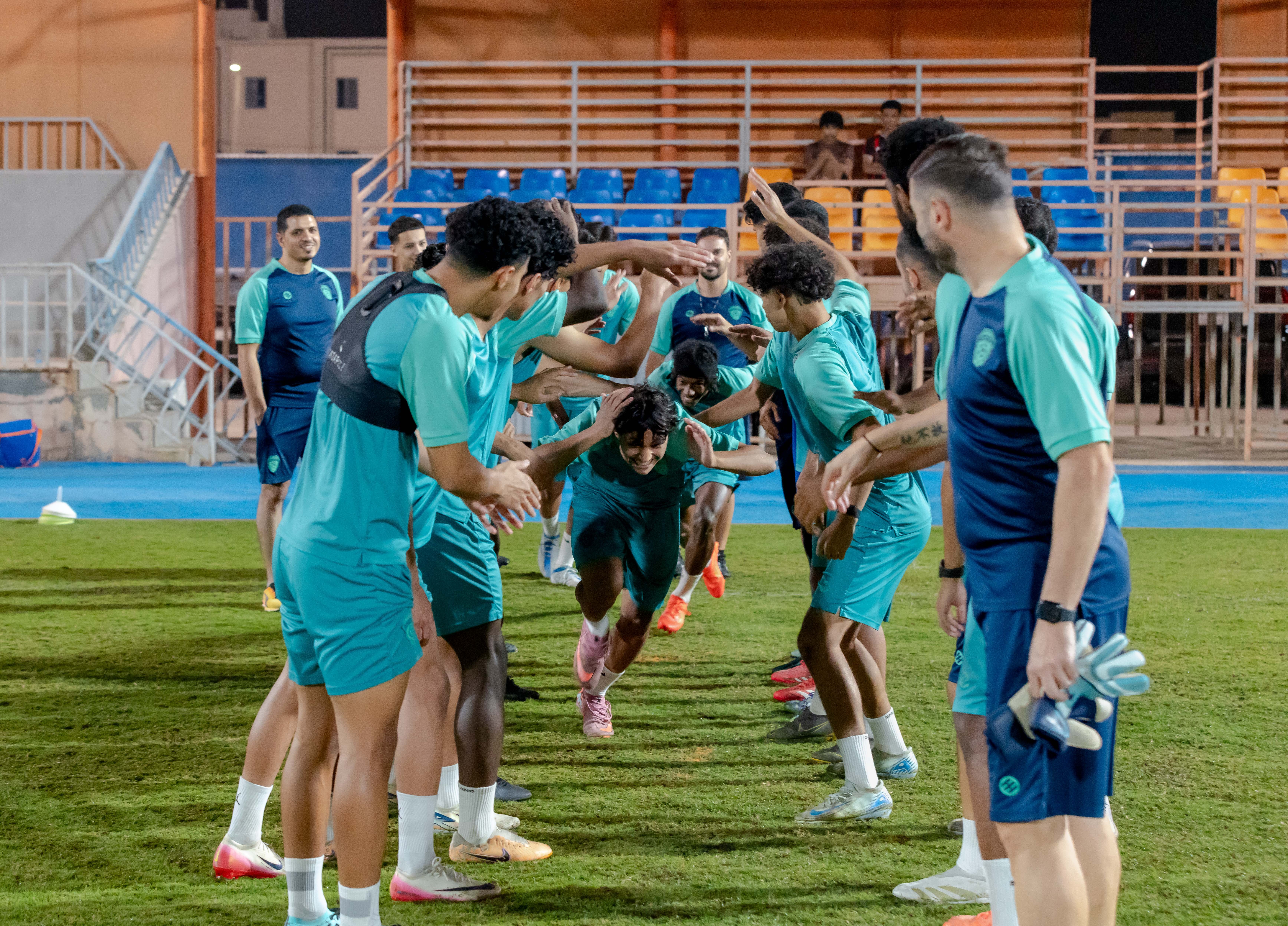 الفيحاء تحت 21 عام يجري تمرينه الرئيس استعداداً لملاقاة العروبة