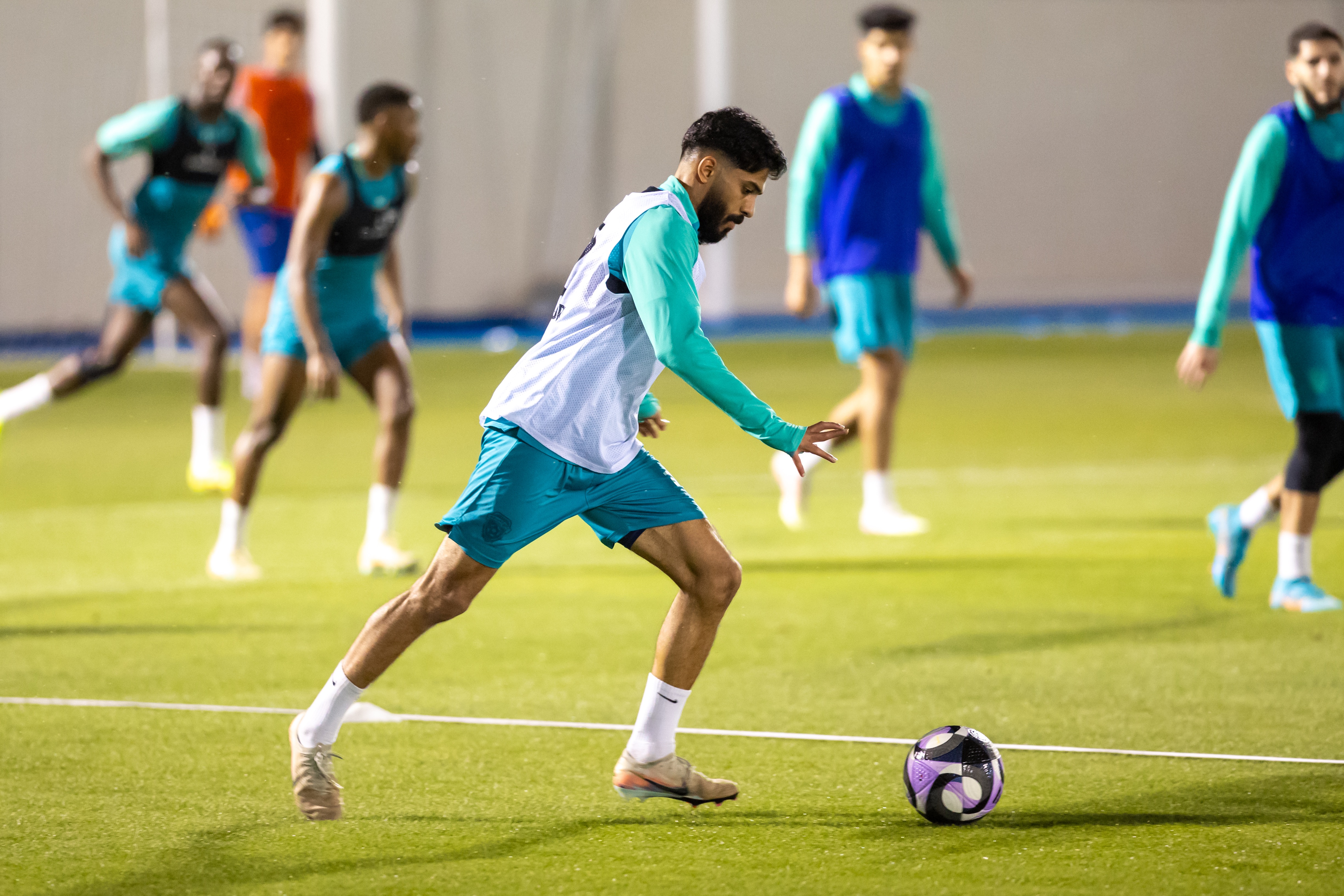 الفيحاء يواصل تدريباته اليومية بمقر النادي