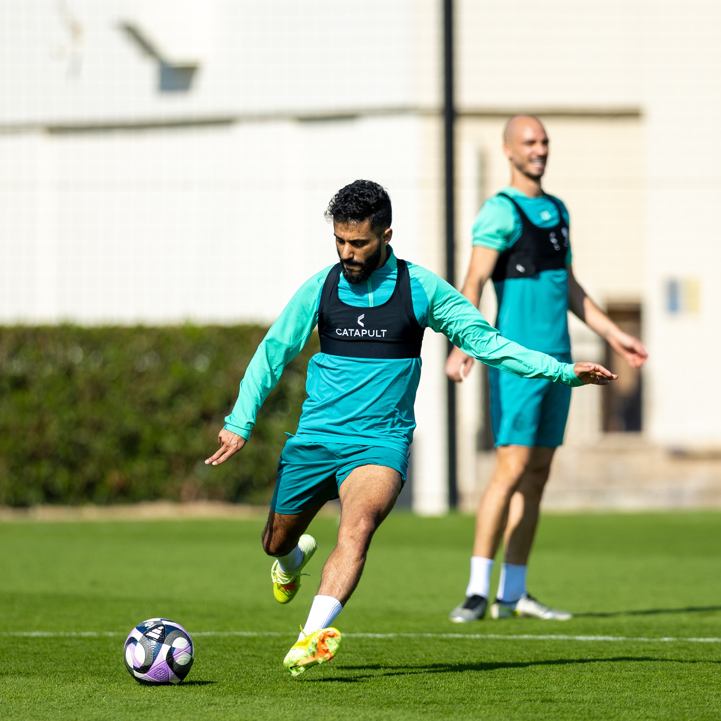 بحصتين صباحية ومسائية، الفيحاء يختتم استعداداته للبطائح الإماراتي