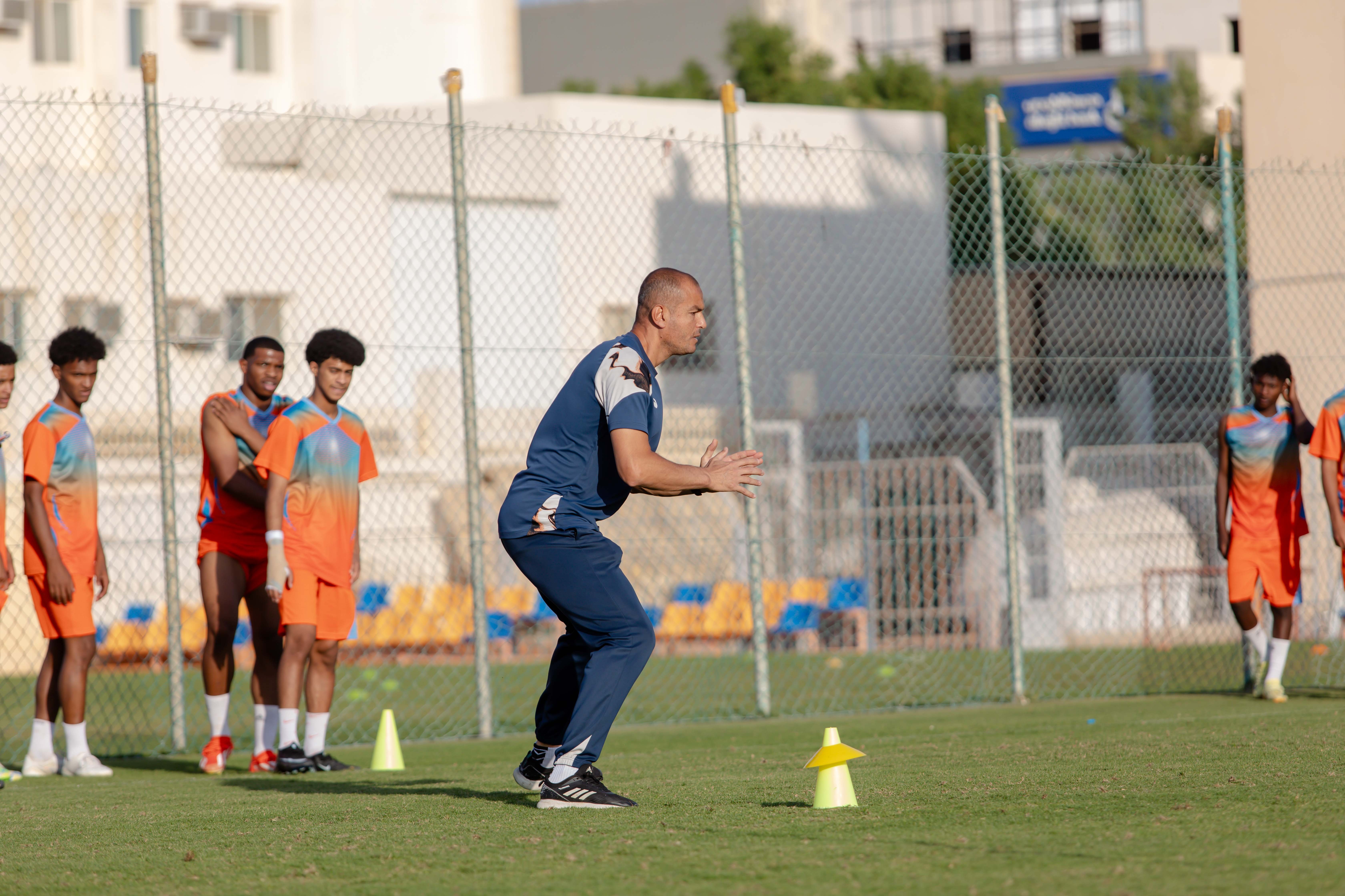 الفيحاء تحت 17 سنة يجري تمرينه الرئيس لمواجهة نظيره نادي الانصار