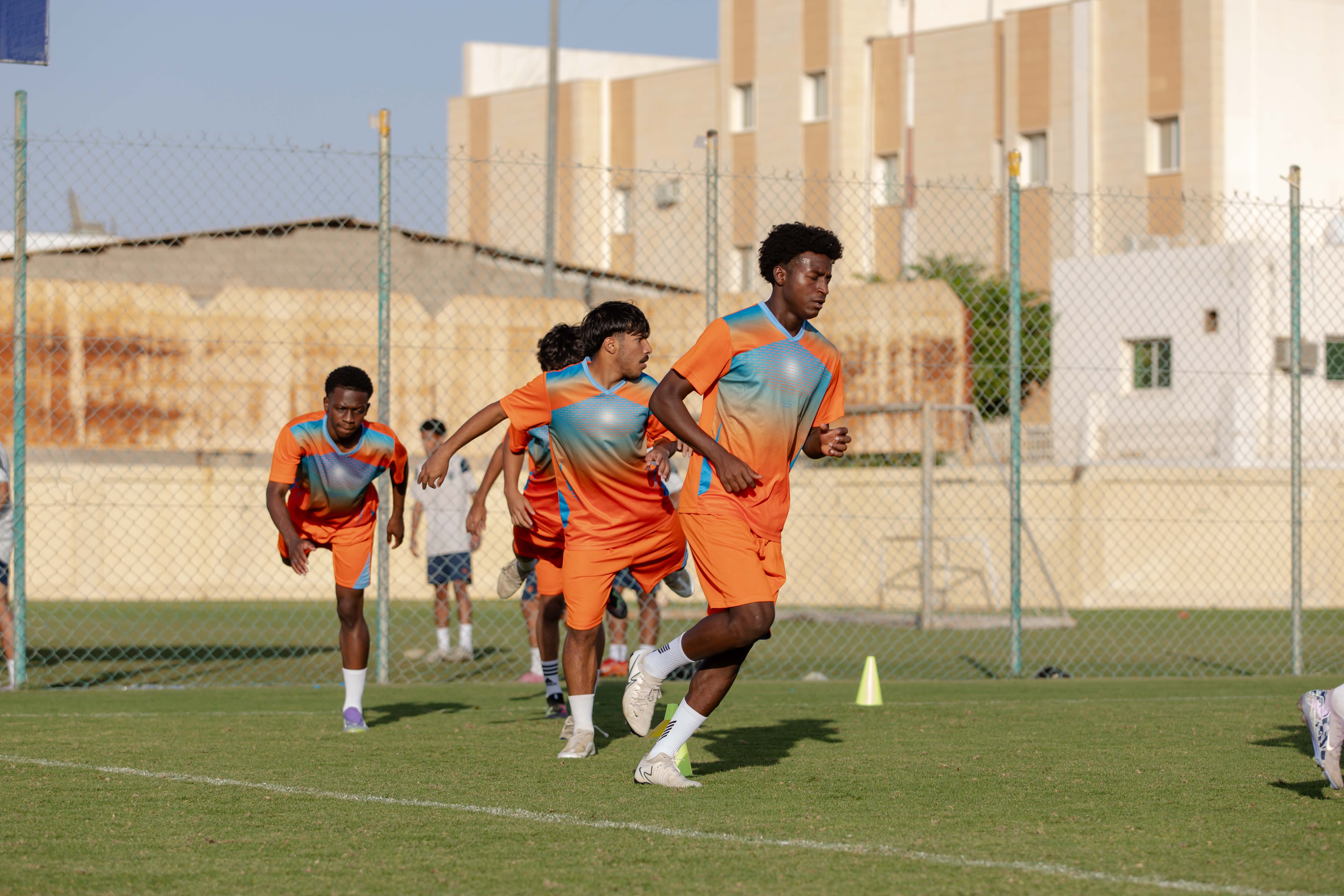 الفيحاء تحت 17 سنة يجري تمرينه الرئيس لمواجهة نظيره نادي الانصار