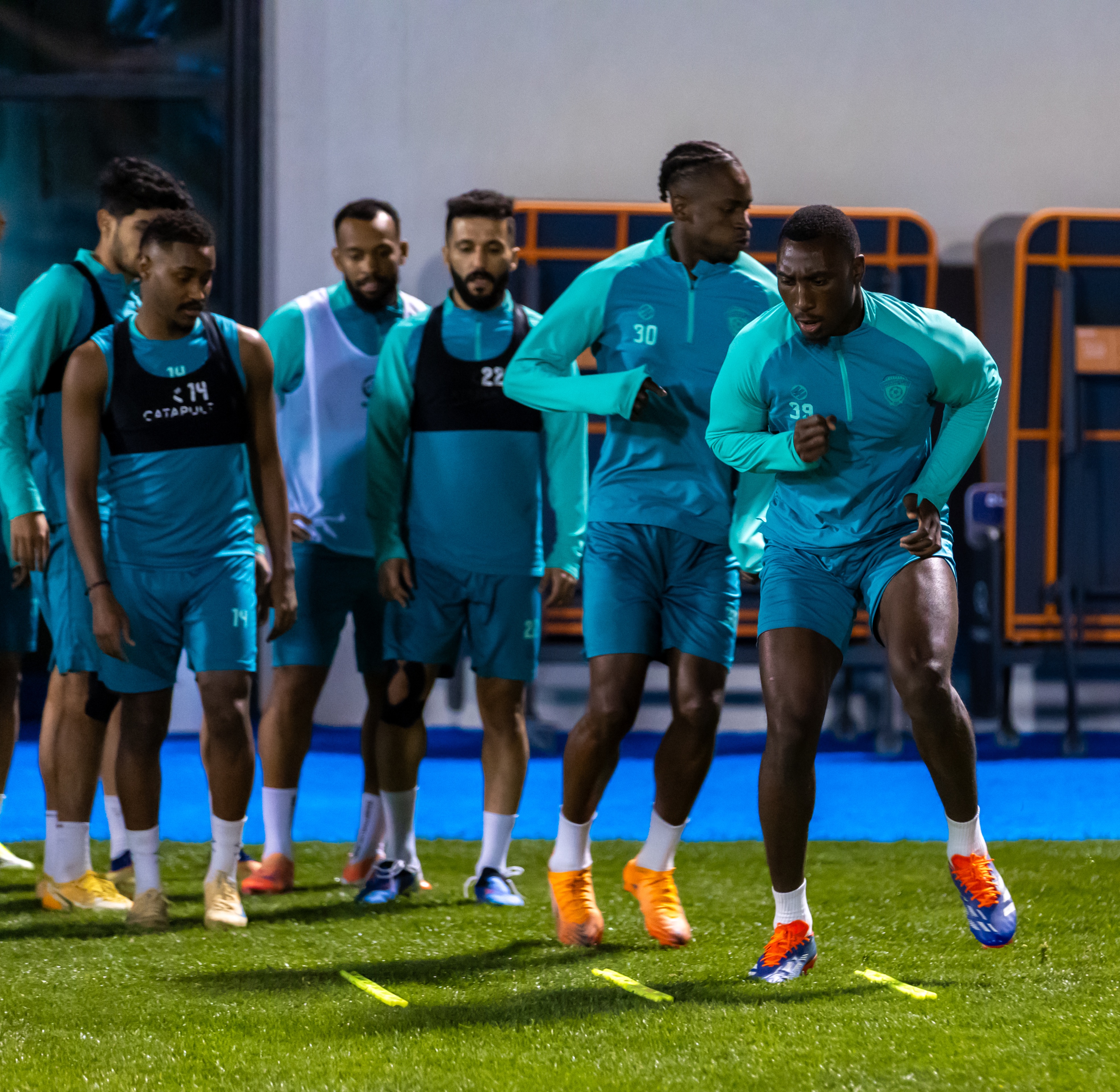 الفيحاء يجري مرانه الرئيس استعداداً لمواجهة التعاون