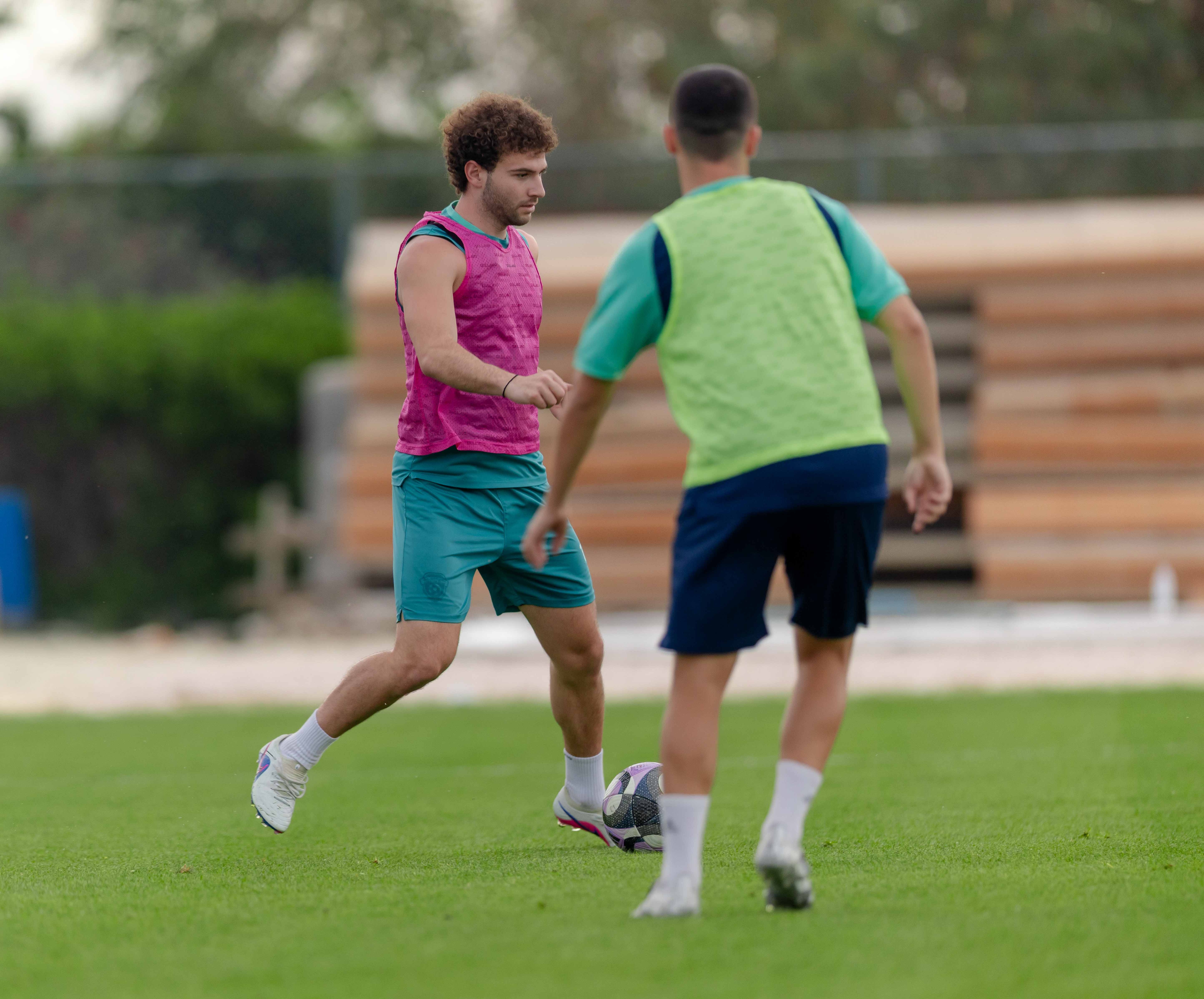 الفيحاء تحت 21 عامًا يُجري تمرينه الرئيسي استعدادًا لملاقاة القادسية .