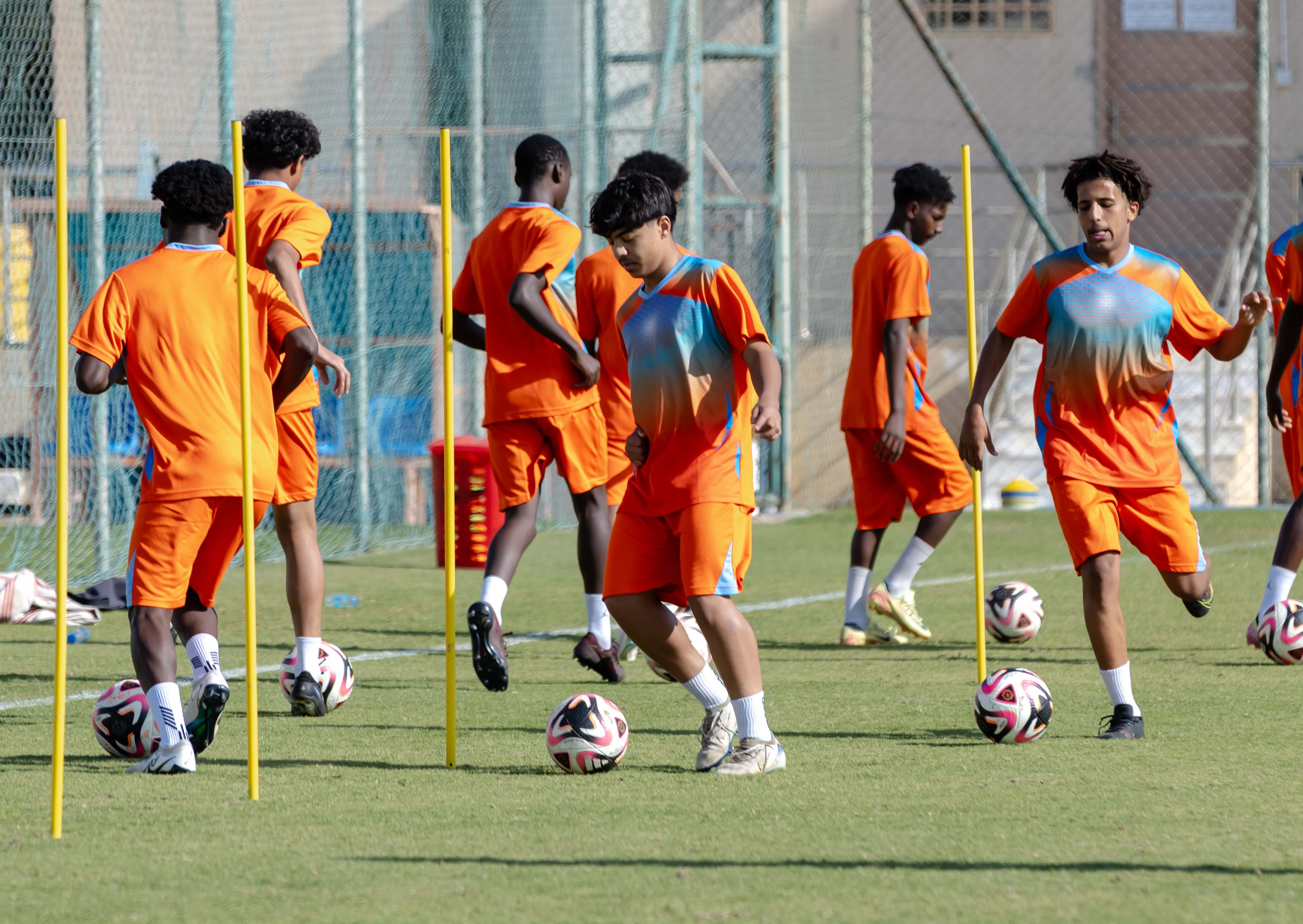 الفيحاء تحت 17 سنة يجري تمرينه الرئيس لمواجهة نظيره نادي القنفذة