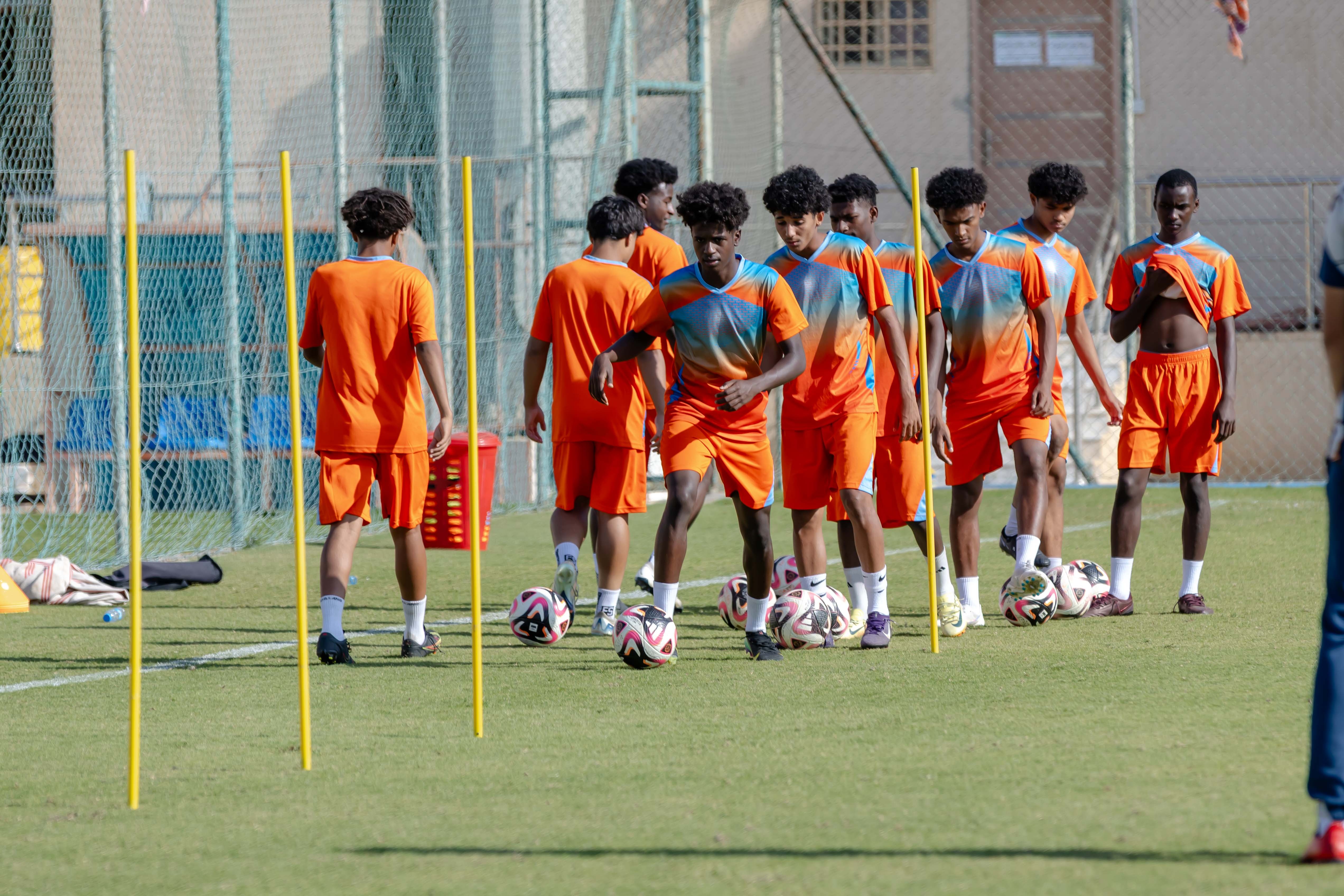 الفيحاء تحت 17 سنة يجري تمرينه الرئيس لمواجهة نظيره نادي القنفذة