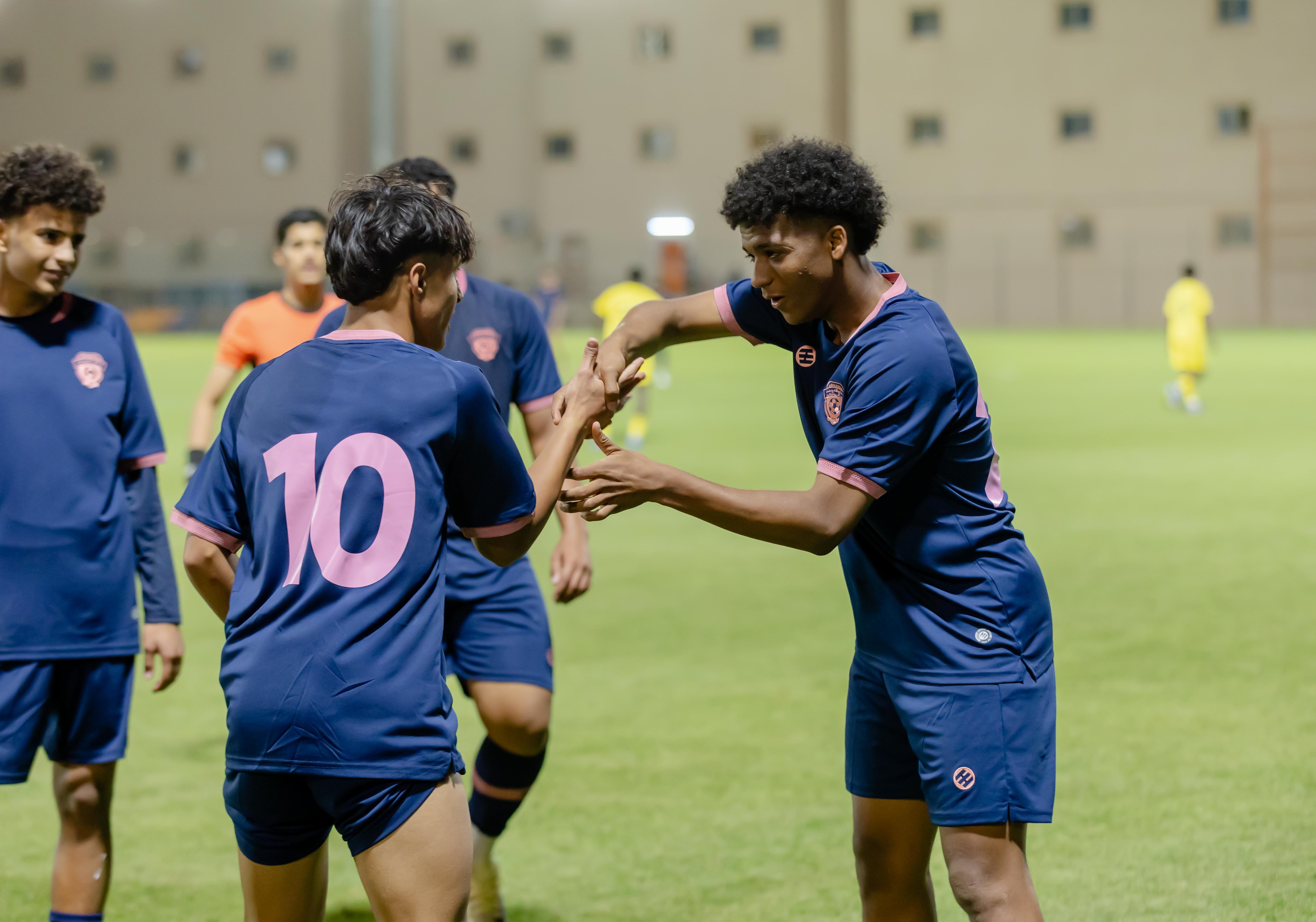 الفيحاء تحت 16 سنة يخسر لقاء نظيره نادي النصر