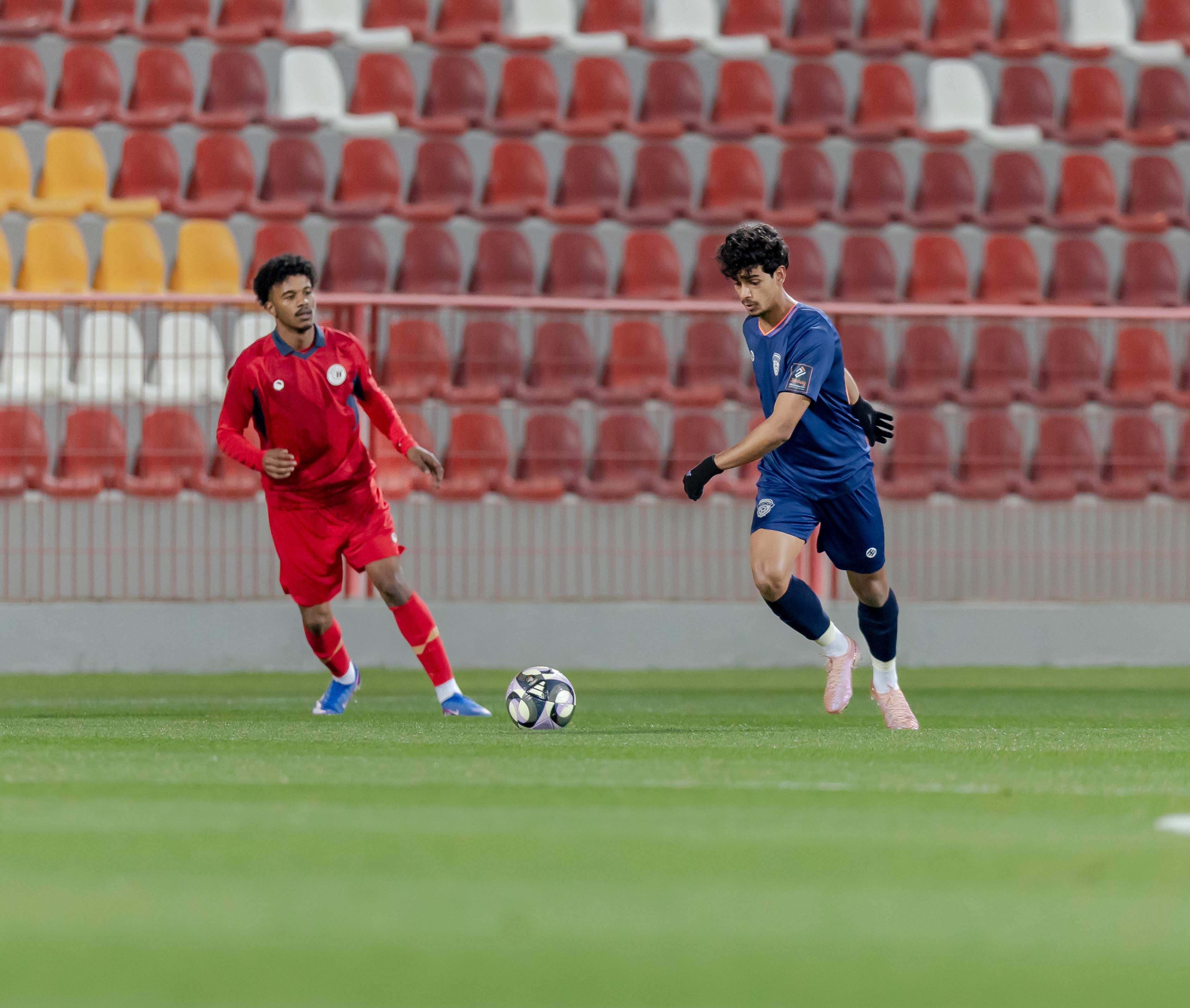 الفيحاء تحت 21 عامًا يتعادل مع نظيره ضمك ضمن الجولة الثالثة عشر من دوري جوي للنخبة U21 .