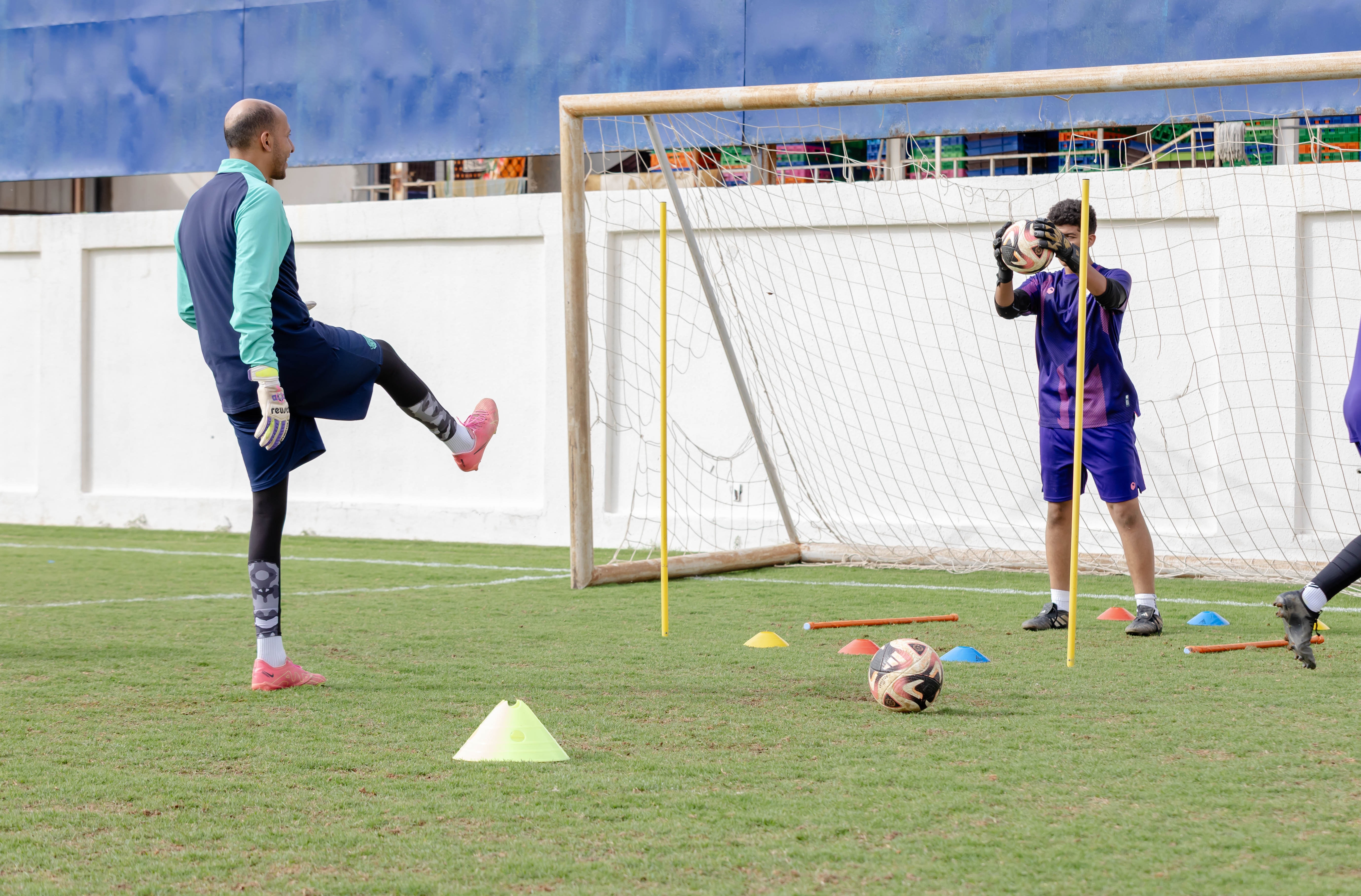 الفيحاء يجري تمرينه الرئيس لمواجهة نظيرة الوحدة