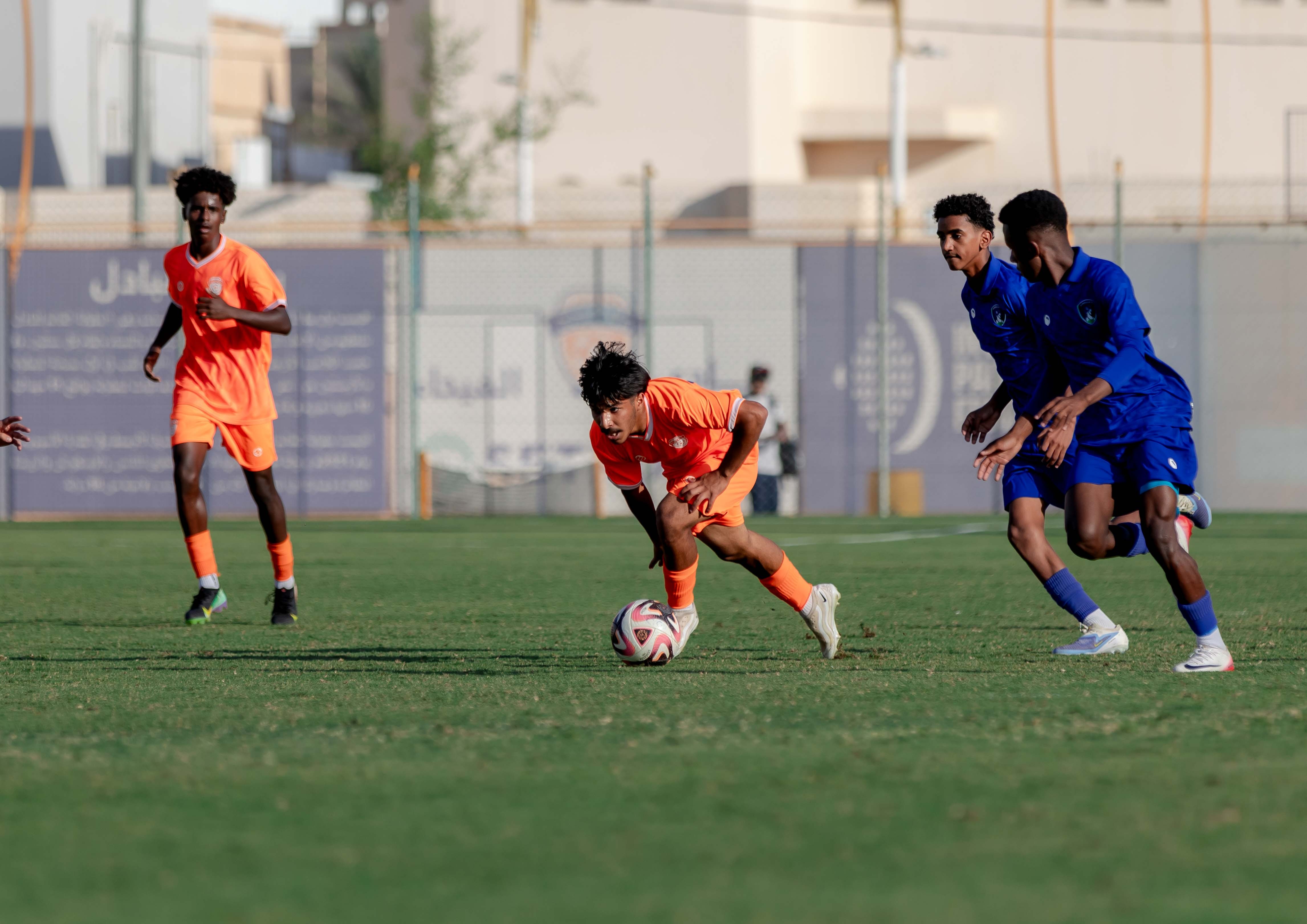 الفيحاء تحت 17 سنة يكسب لقاء نظيره نادي الشعلة بستة أهداف