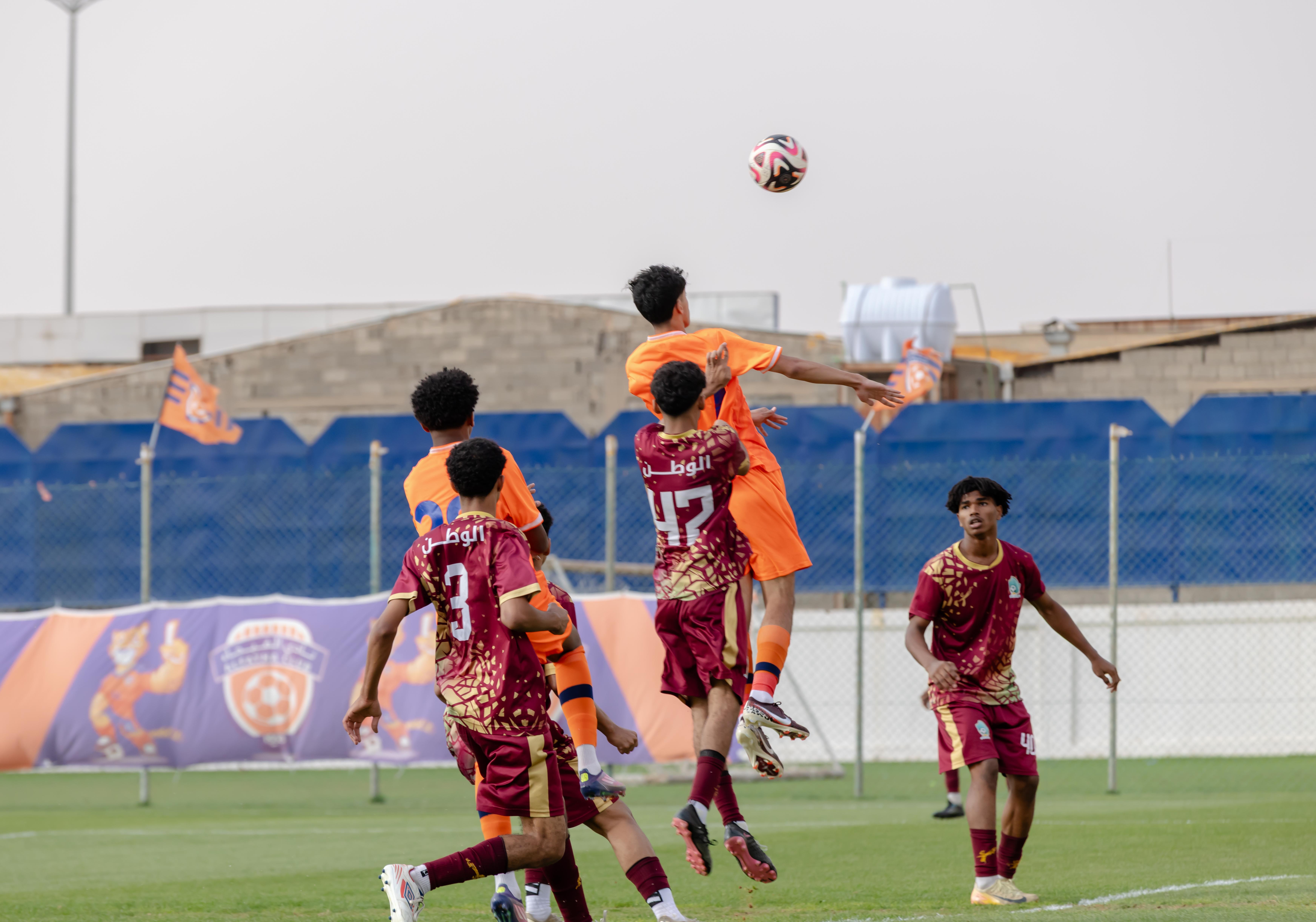 الفيحاء تحت 18 سنة يخسر لقاء نظيرة نادي الوطن