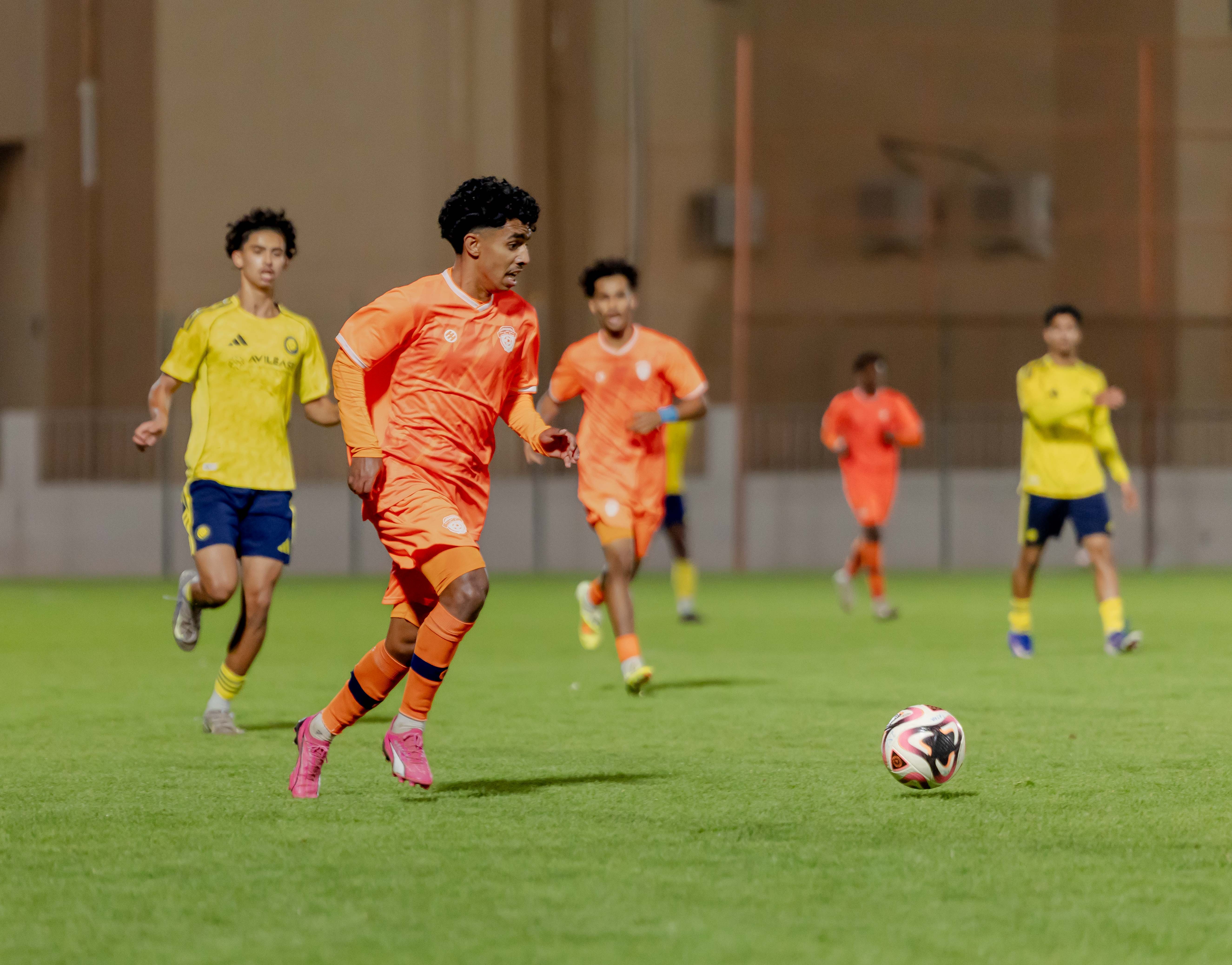 الفيحاء تحت 18 سنة يكسب لقاء نظيره نادي النصر