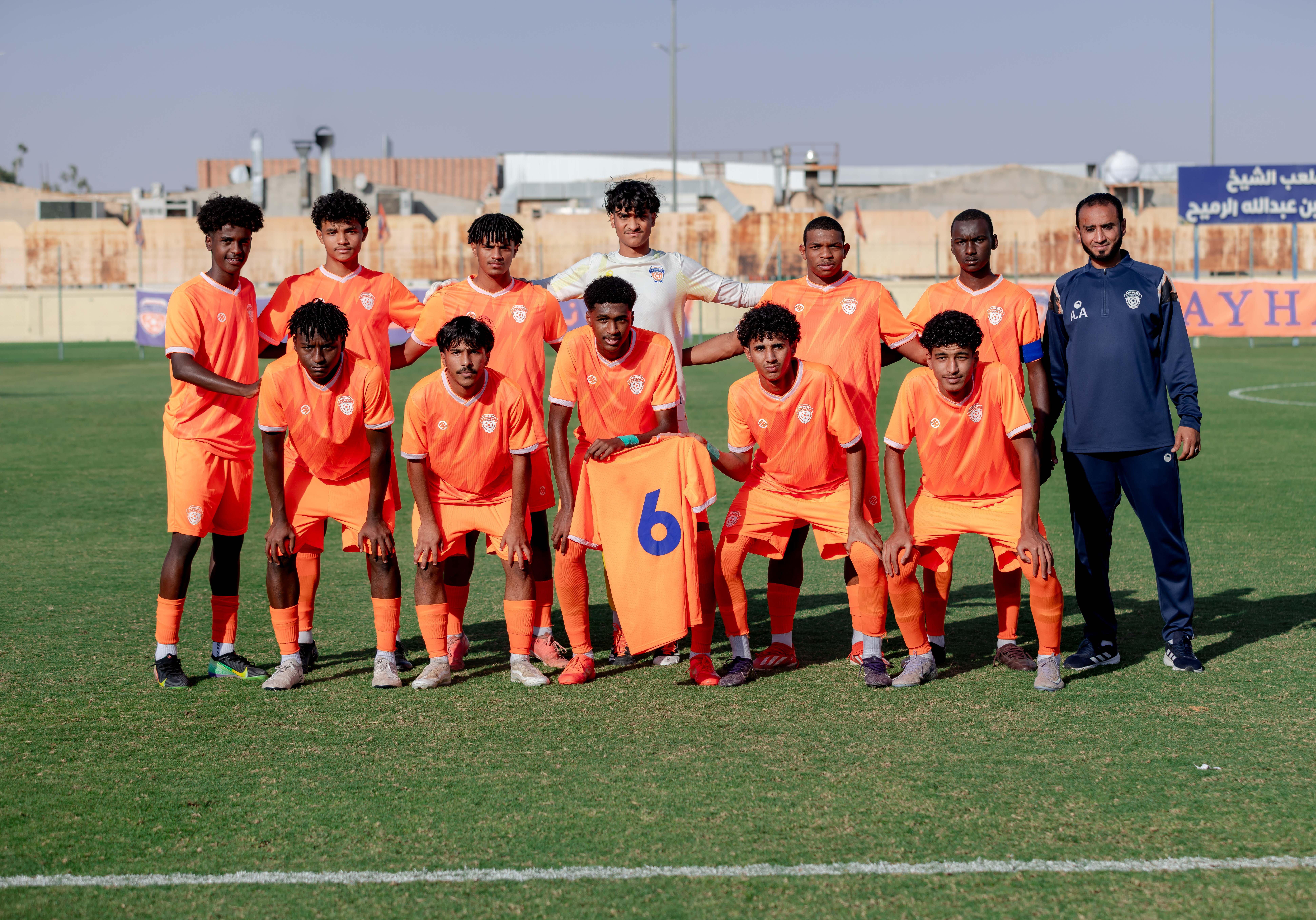 الفيحاء تحت 17 سنة يكسب لقاء نظيره نادي الشعلة بستة أهداف