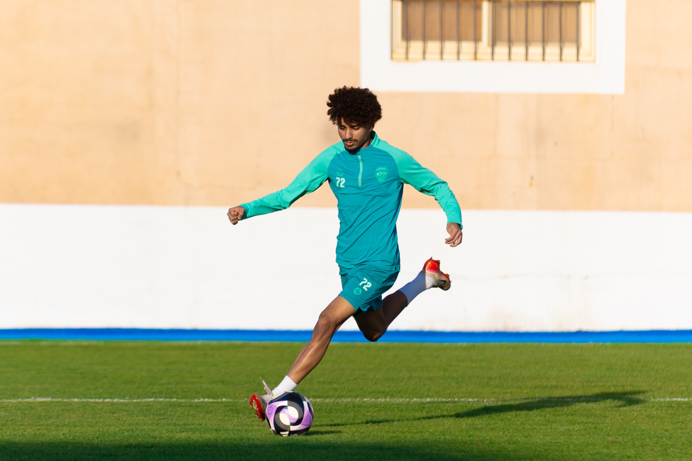 الفيحاء يجري مرانه الرئيس لمباراة الرياض