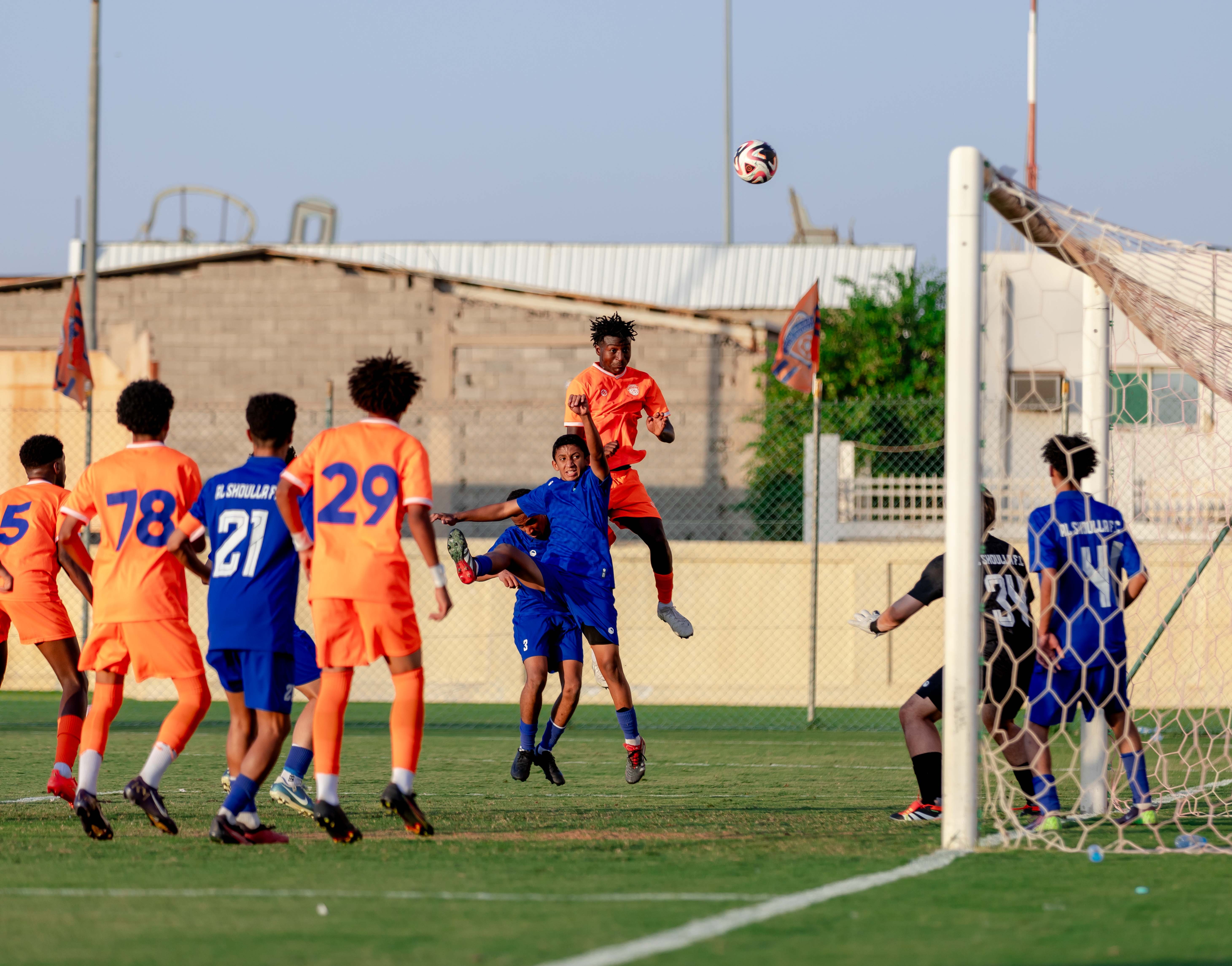 الفيحاء تحت 17 سنة يكسب لقاء نظيره نادي الشعلة بستة أهداف
