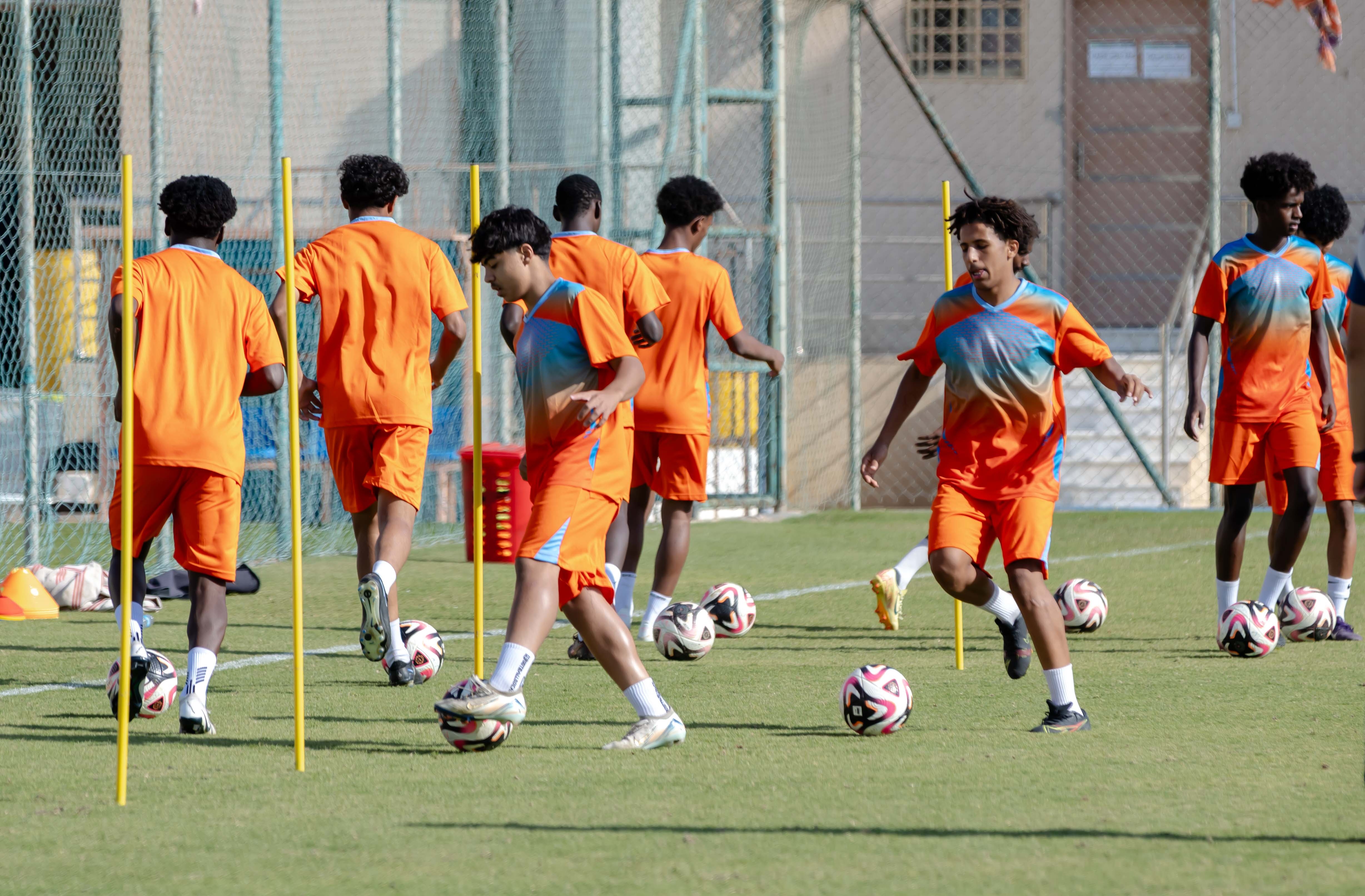 الفيحاء تحت 17 سنة يجري تمرينه الرئيس لمواجهة نظيره نادي القنفذة