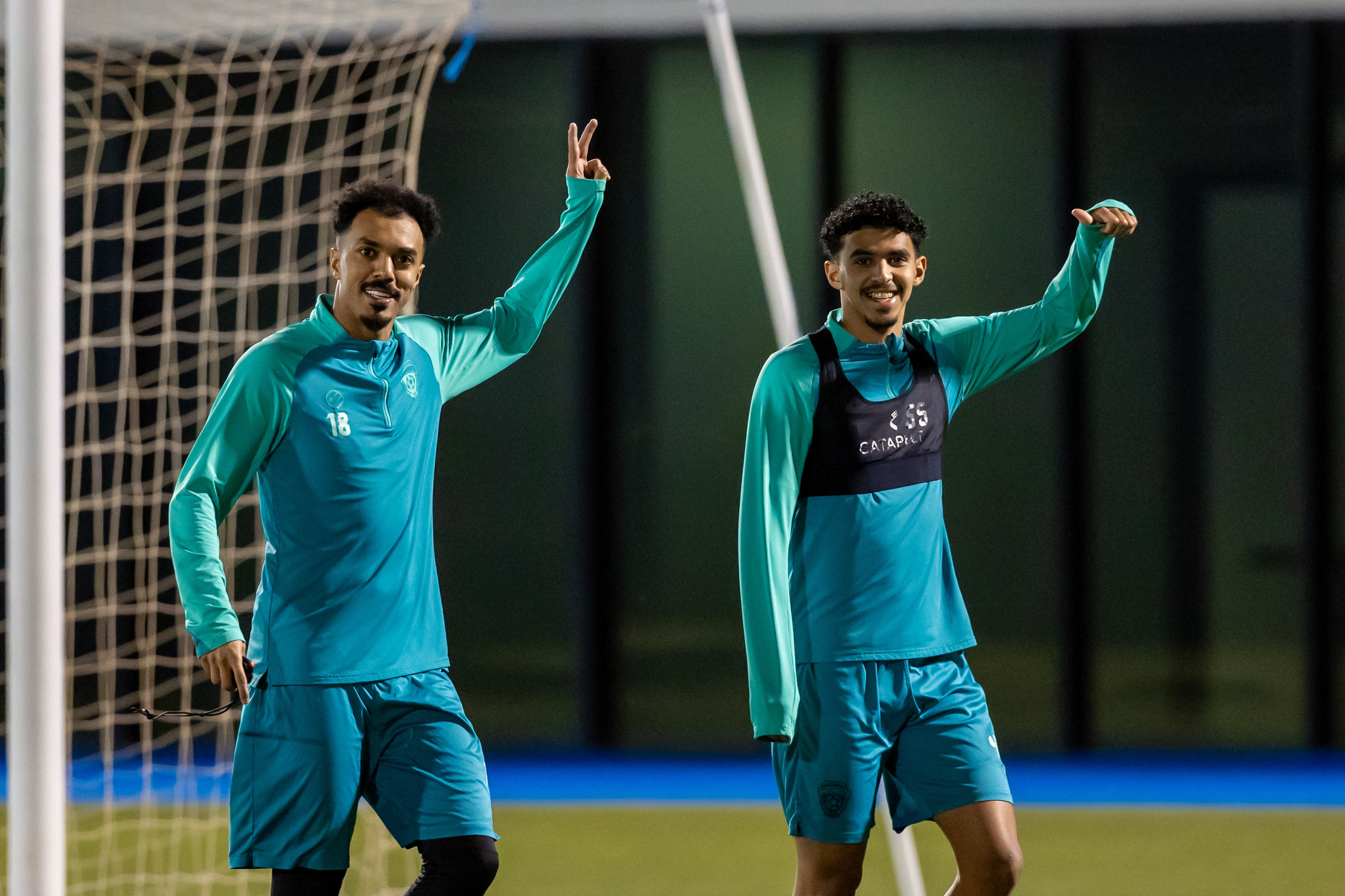 الفيحاء يجري حصة تدريبية مسائية اليوم الخميس